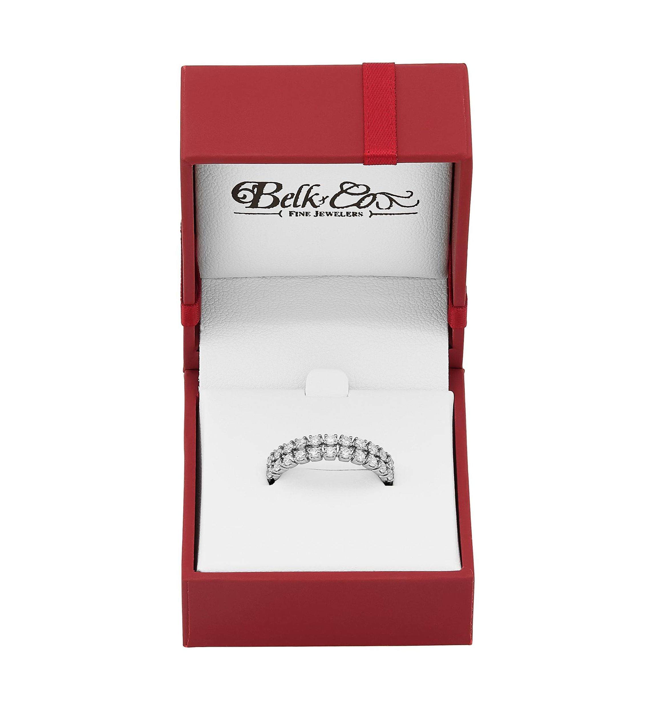 1/2 ct. t.w. Lab Grown Diamond Ring in 10K White Gold