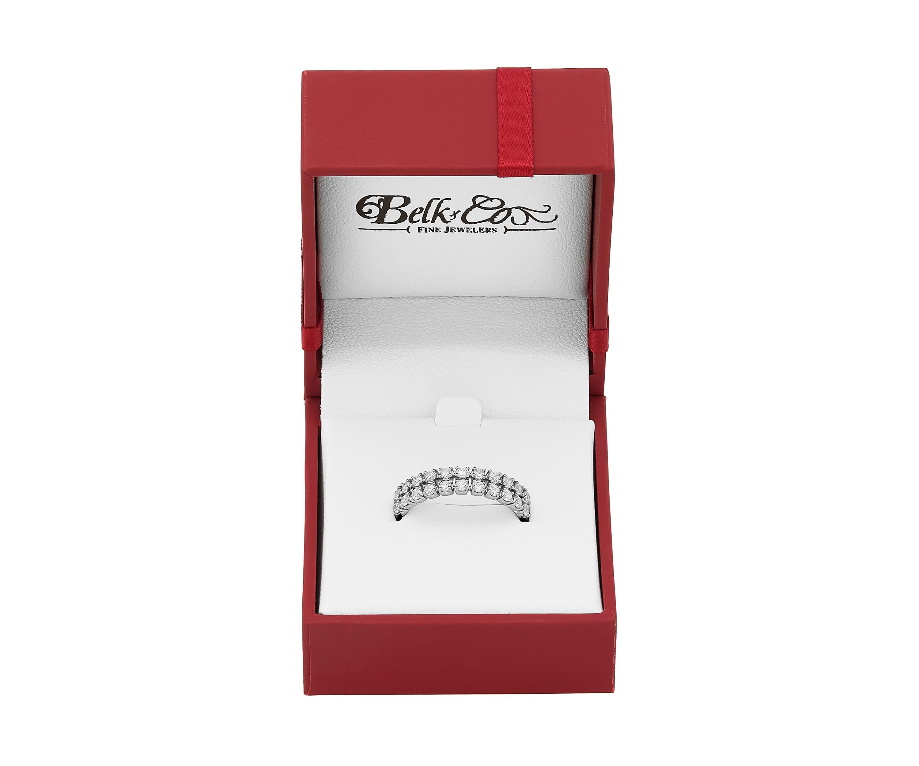 1/2 ct. t.w. Lab Grown Diamond Ring in 10K White Gold