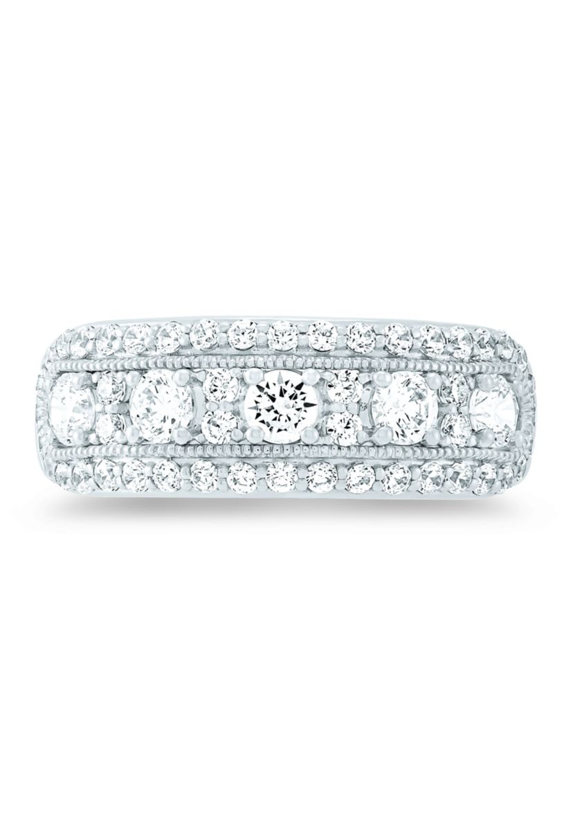 1 ct. t.w. Lab Grown Diamond Ring in Sterling Silver