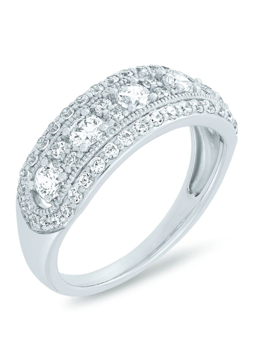 1 ct. t.w. Lab Grown Diamond Ring in Sterling Silver