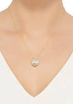 1 ct. t.w. Diamond Pendant Necklace in 10k Yellow Gold
