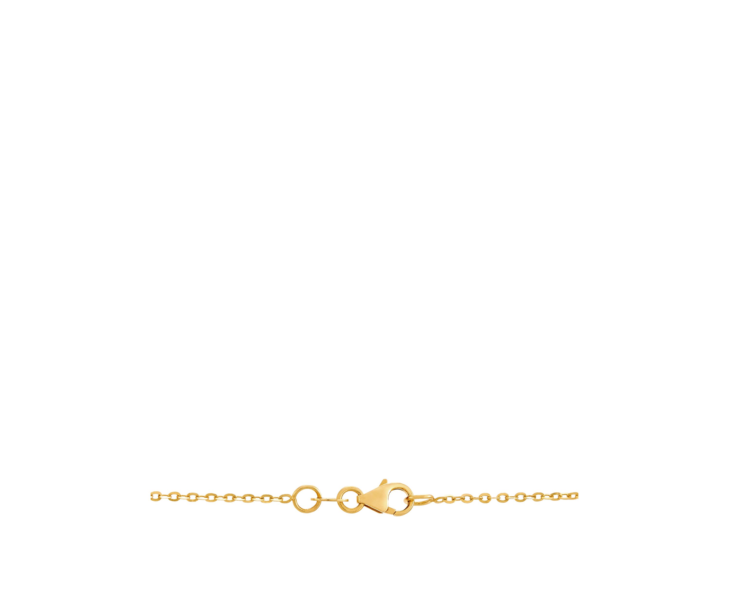 1/10 ct. t.w. Diamond Cross Pendant Necklace in 10K Yellow Gold