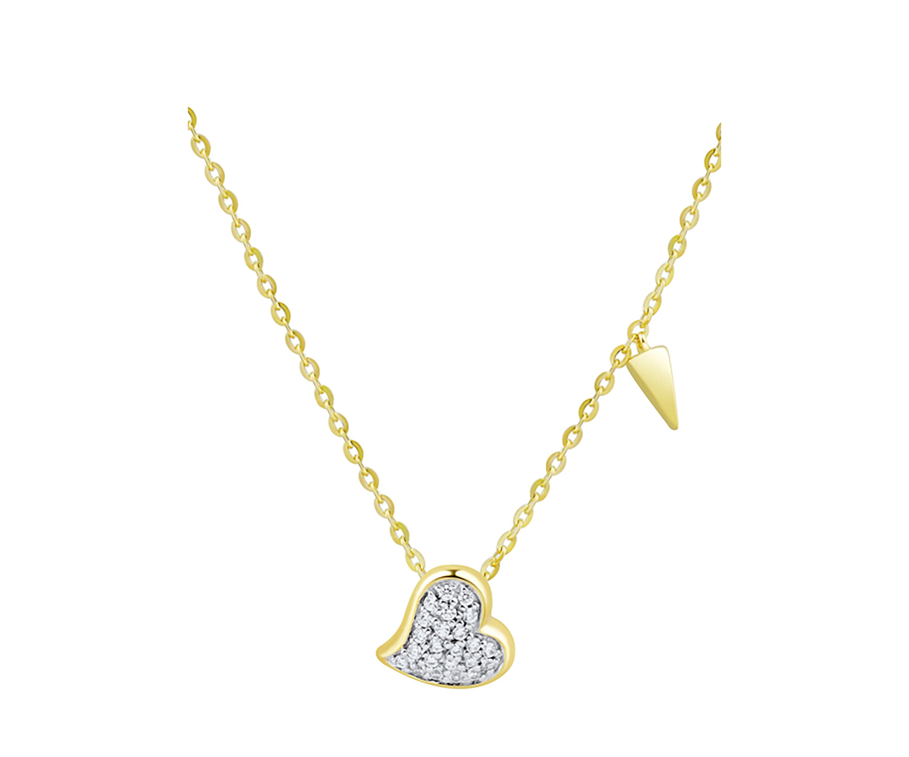 1/10 ct. t.w. Diamond Pendant in 10K Yellow Gold