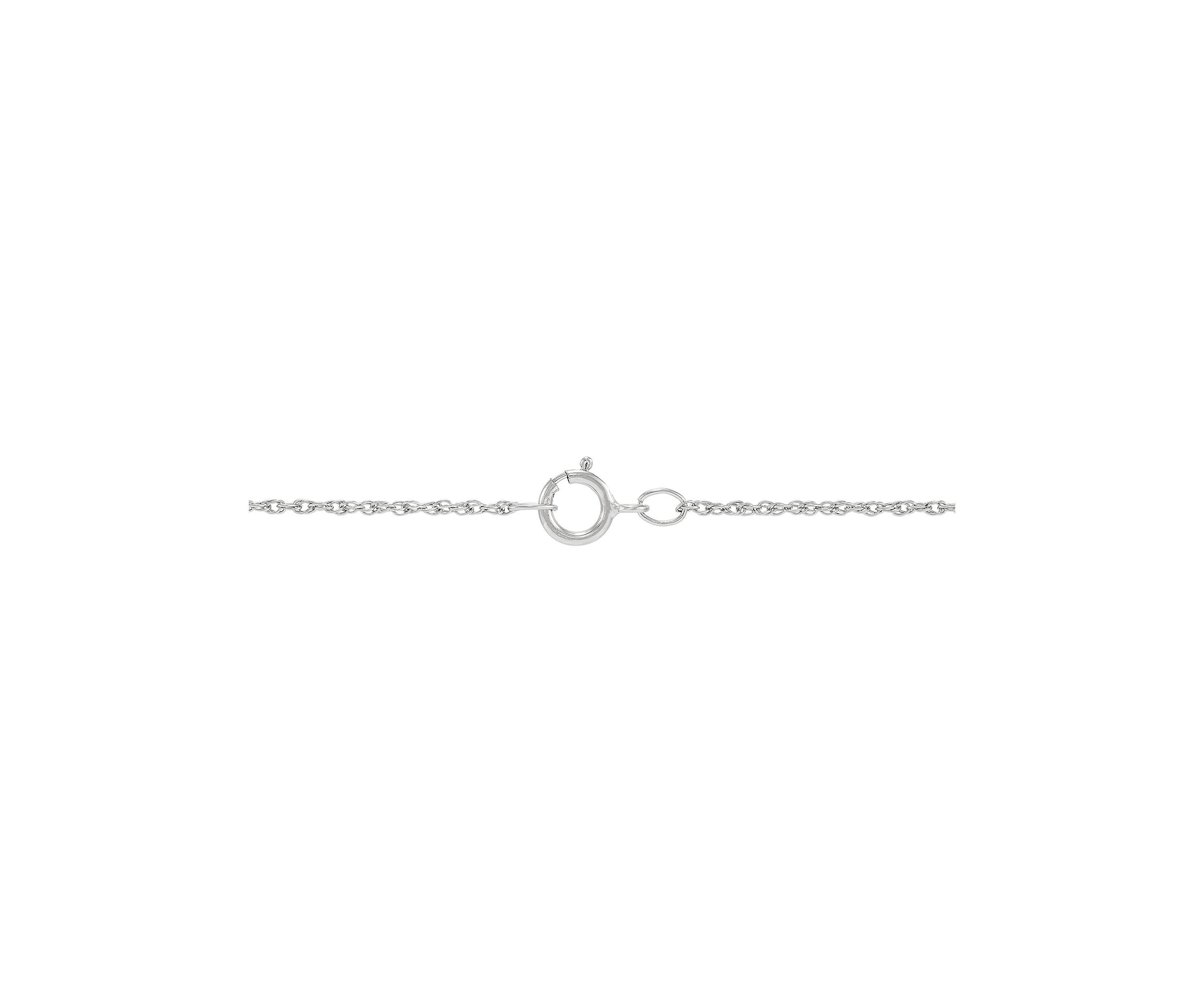 1/2 ct. t.w. Lab Created Diamond Drop Pendant Necklace with 18" Cable Chain in Sterling Silver