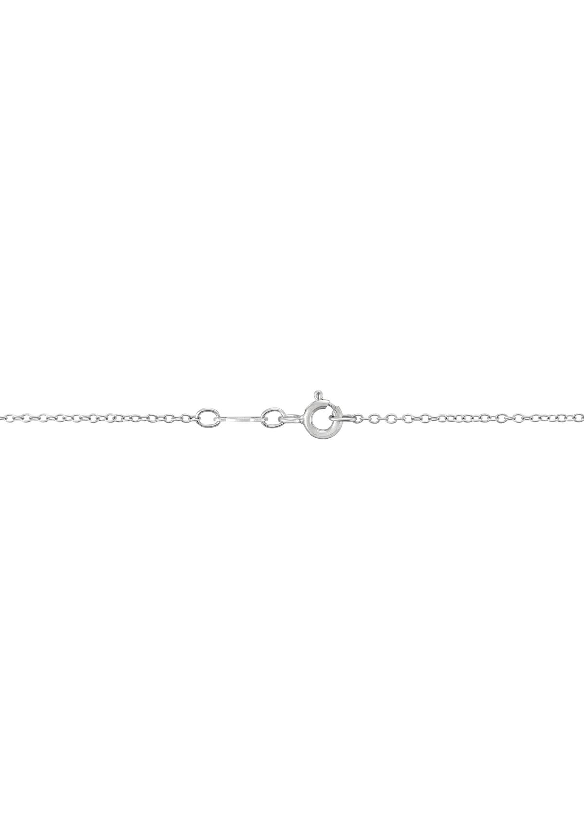 1/10 ct. t.w. Diamond Pendant Necklace in Sterling Silver