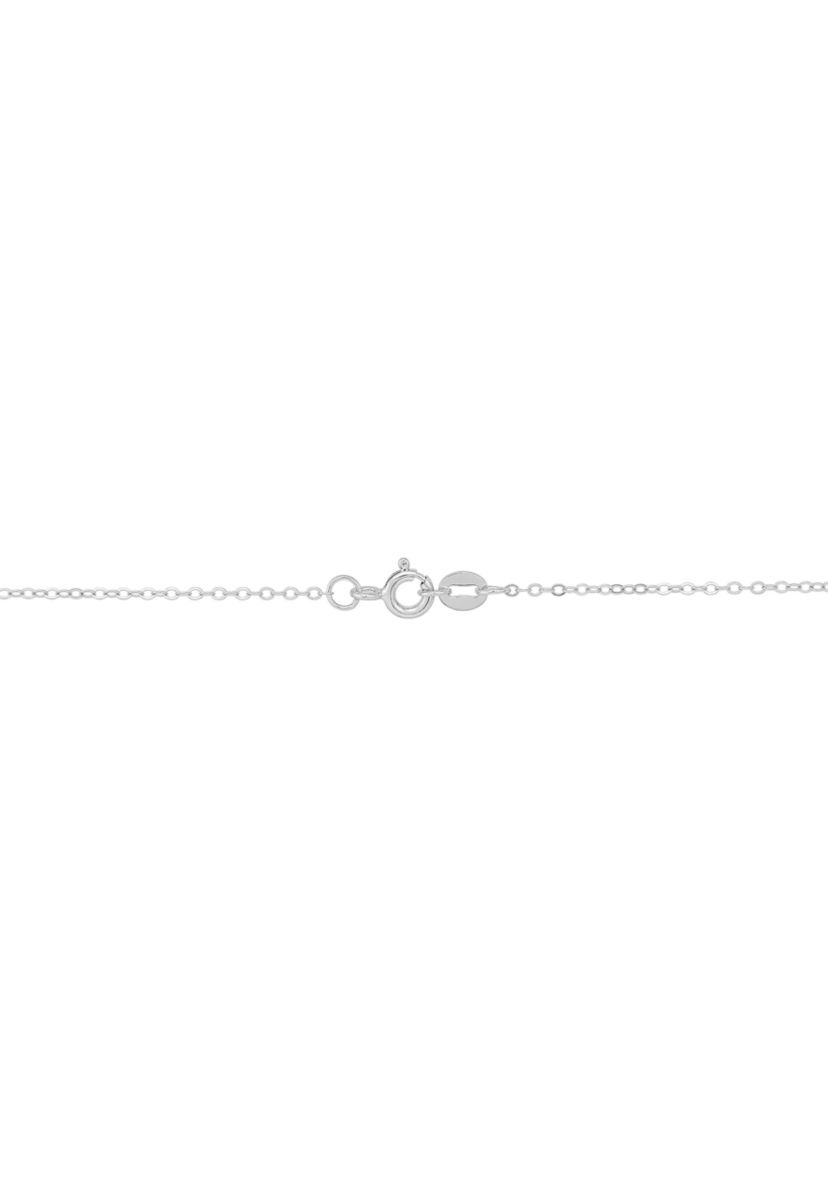 1/4  ct. t.w. Pear Shape Diamond Pendant Necklace with 18" Cable Chain in Sterling Silver 