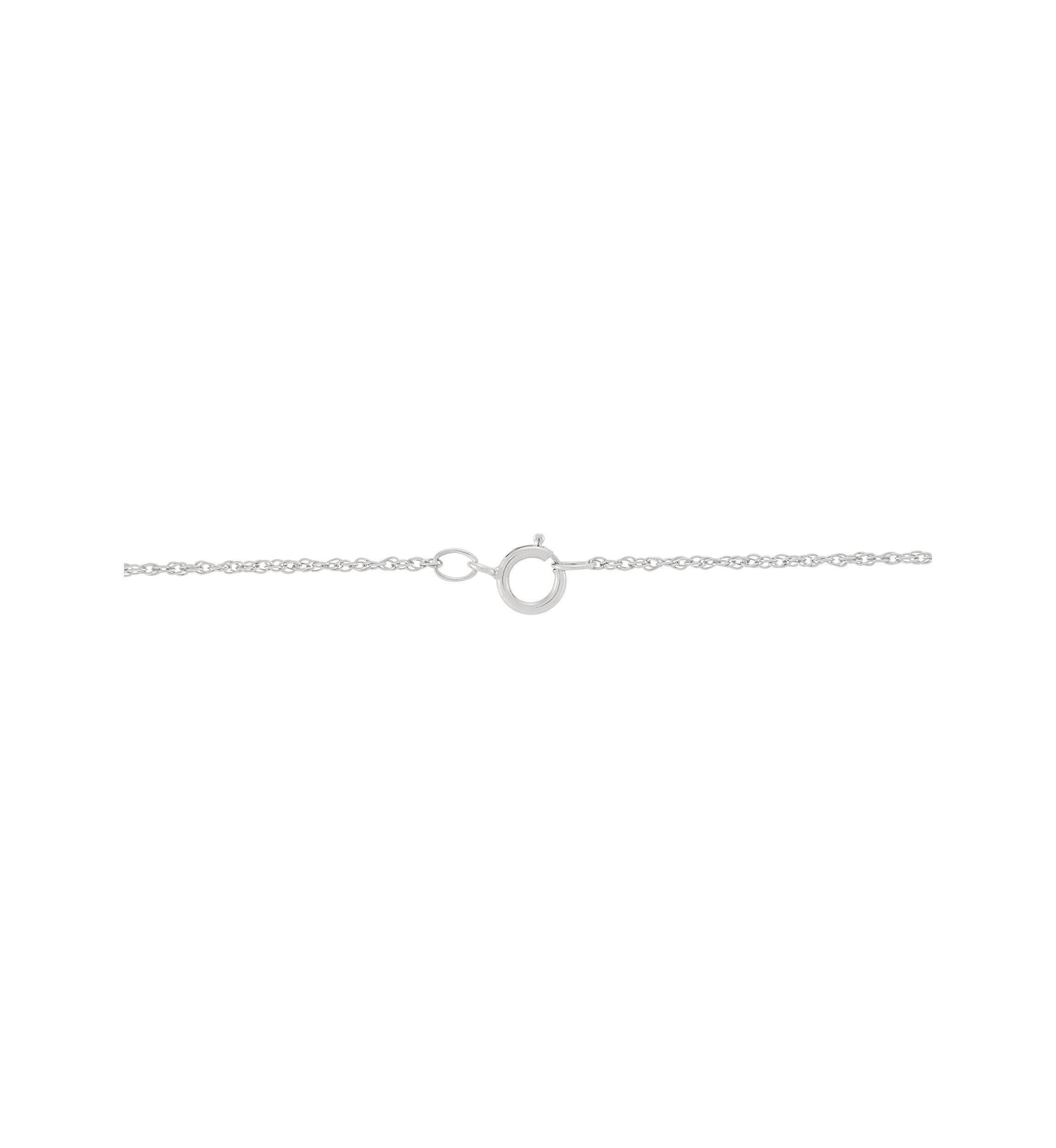 1/5 ct. t.w. Lab Grown Diamond Pendant with 18" Cable in Sterling Silver