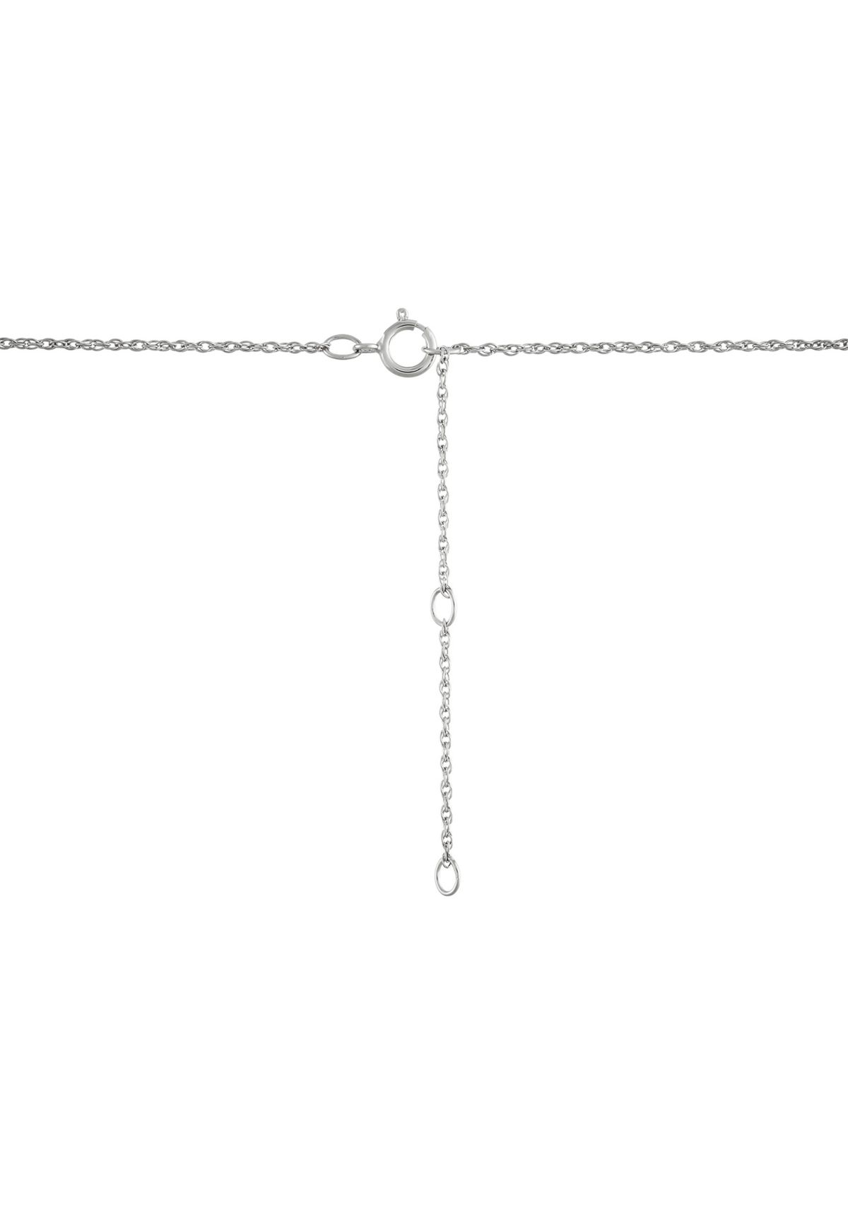 Lab Grown 1 ct. t.w. Diamond Heart Pendant Necklace with 18" Rope Chain in Sterling Silver