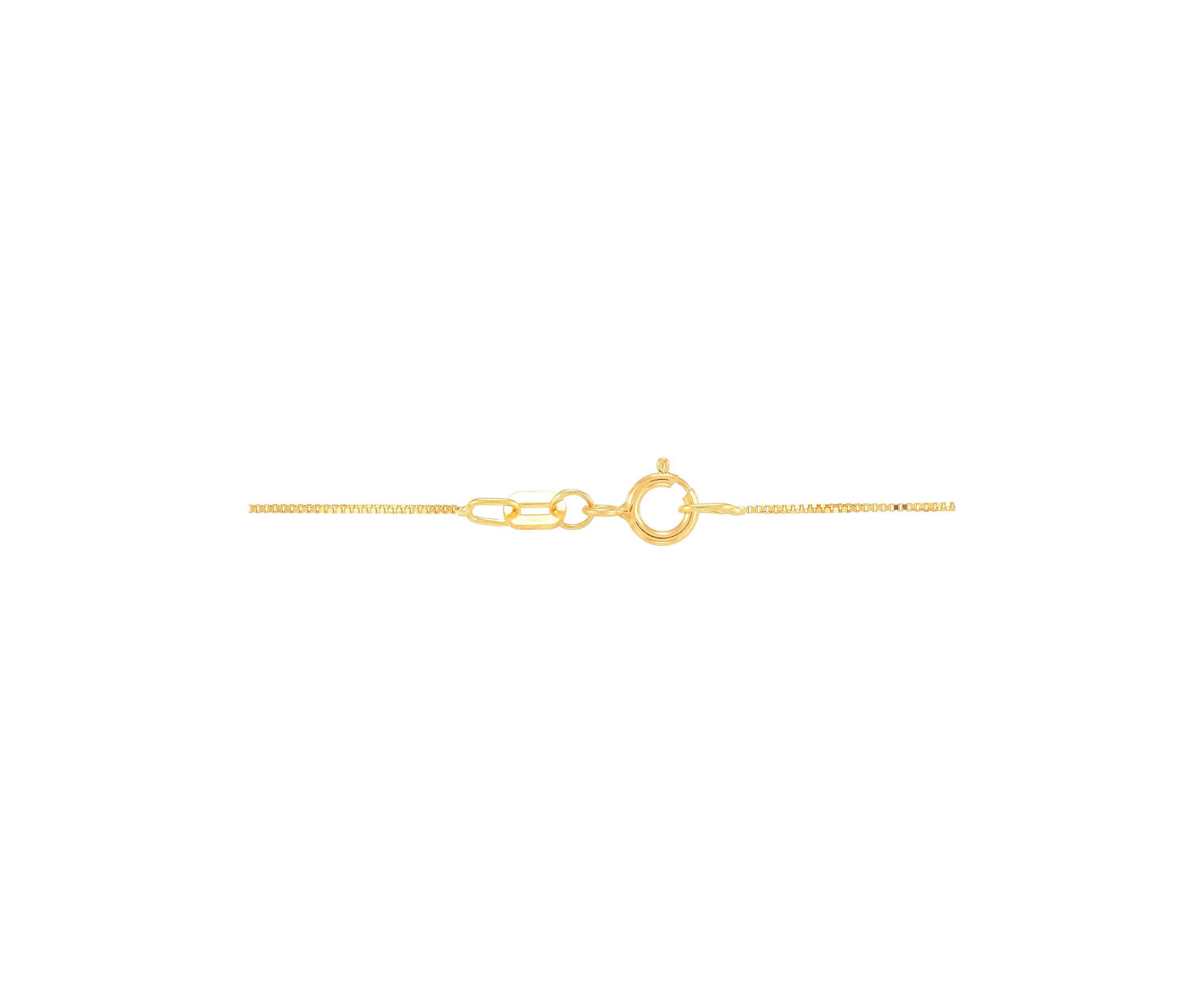 1/3 ct. t.tw. Lab Grown Diamond Pendant with 18" Box Chain in 10K Yellow Gold