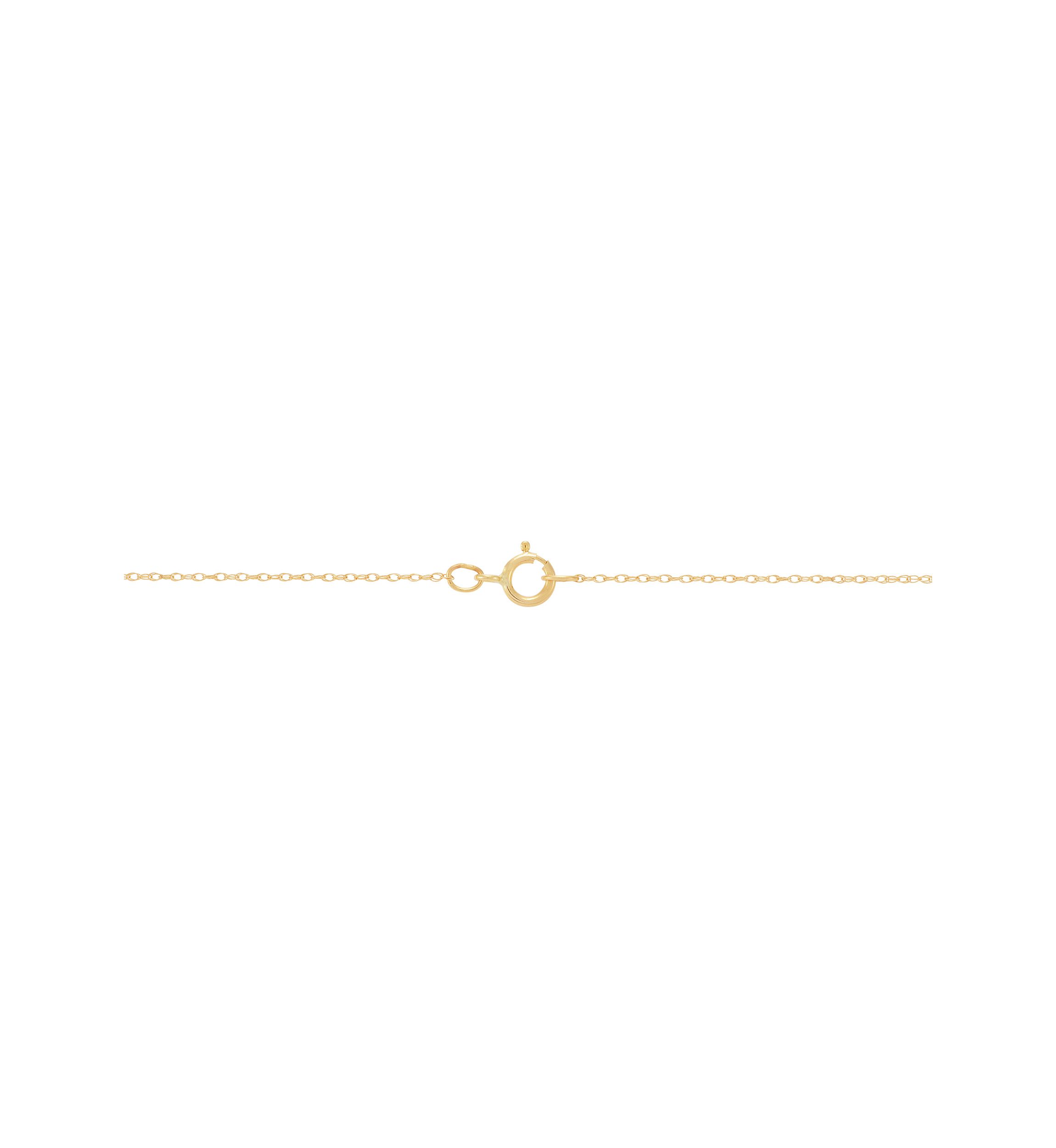 1/3 ct. t.w. Lab Grown Diamond Madre Pendant with 18" Chain in 10K Yellow and Rose Gold