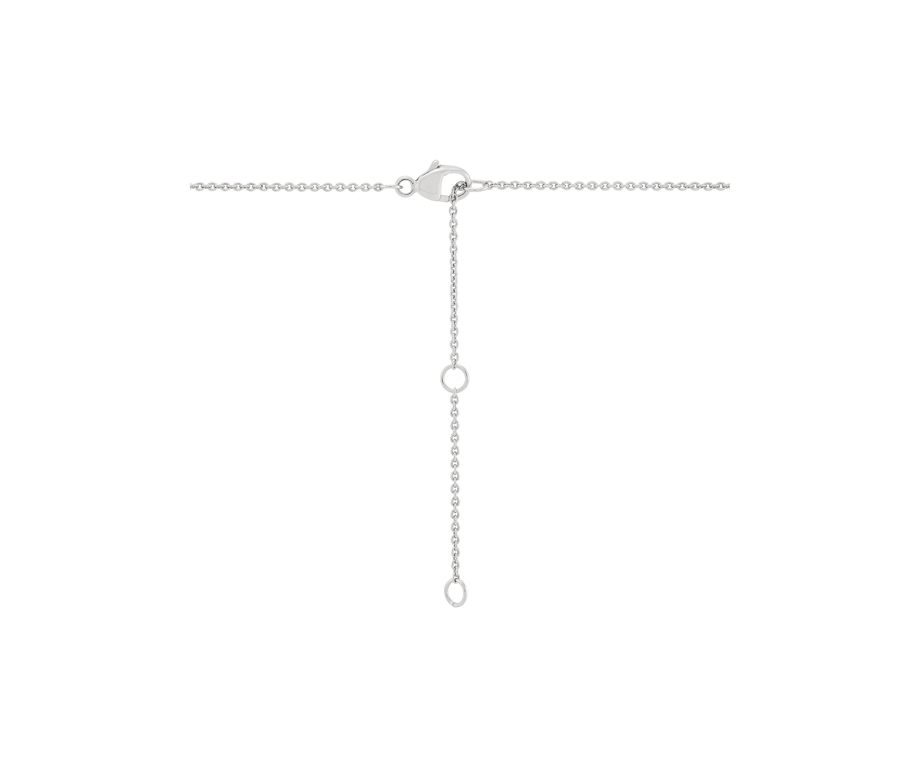 1/3 ct. t.w. Lab Grown Diamond Pendant Necklace with 18 Cable Chain in Sterling Silver