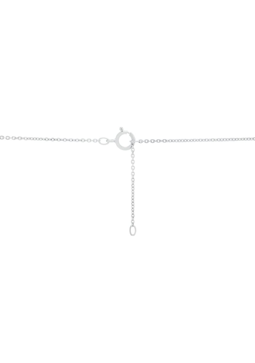 1/2 ct. t.w. Lab-Grown Diamond Heart Pendant with 18" Box Chain in 10K White Gold