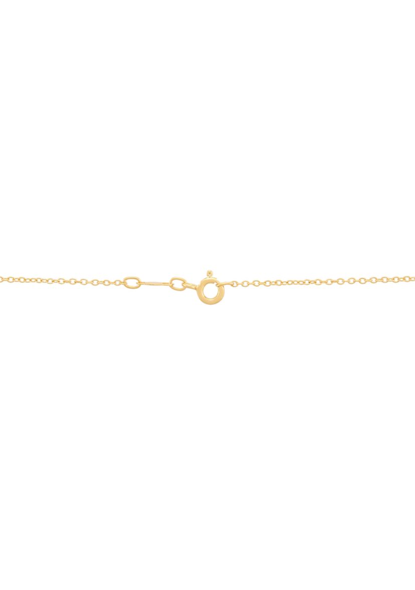 1/5 ct. t.w. Lab Grown Diamond Heart Pendant with 18" Cable Chain in Gold Over Sterling Silver