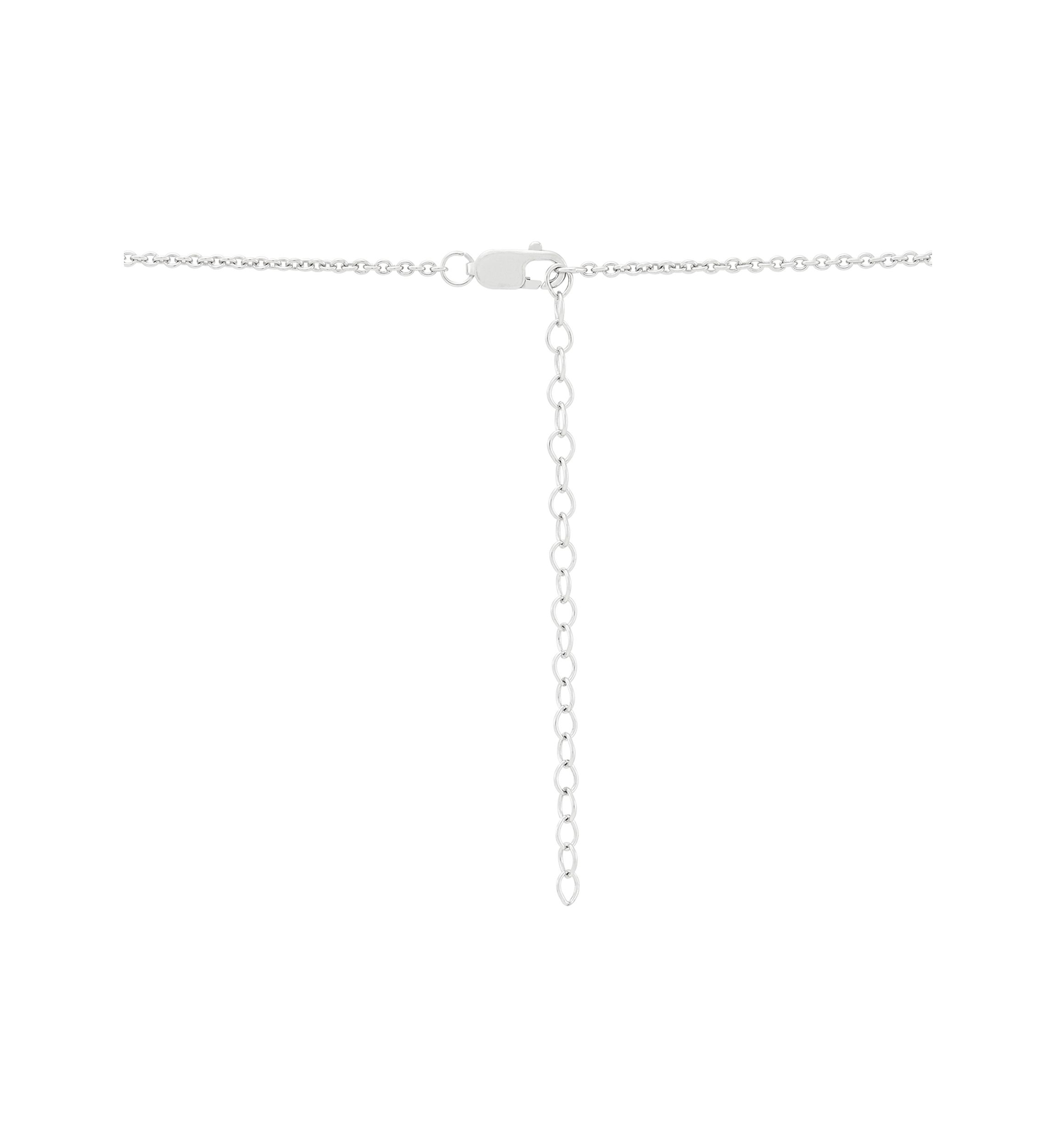 1/2 ct. t.w. Lab Grown Diamond Pendant Necklace in Sterling Silver