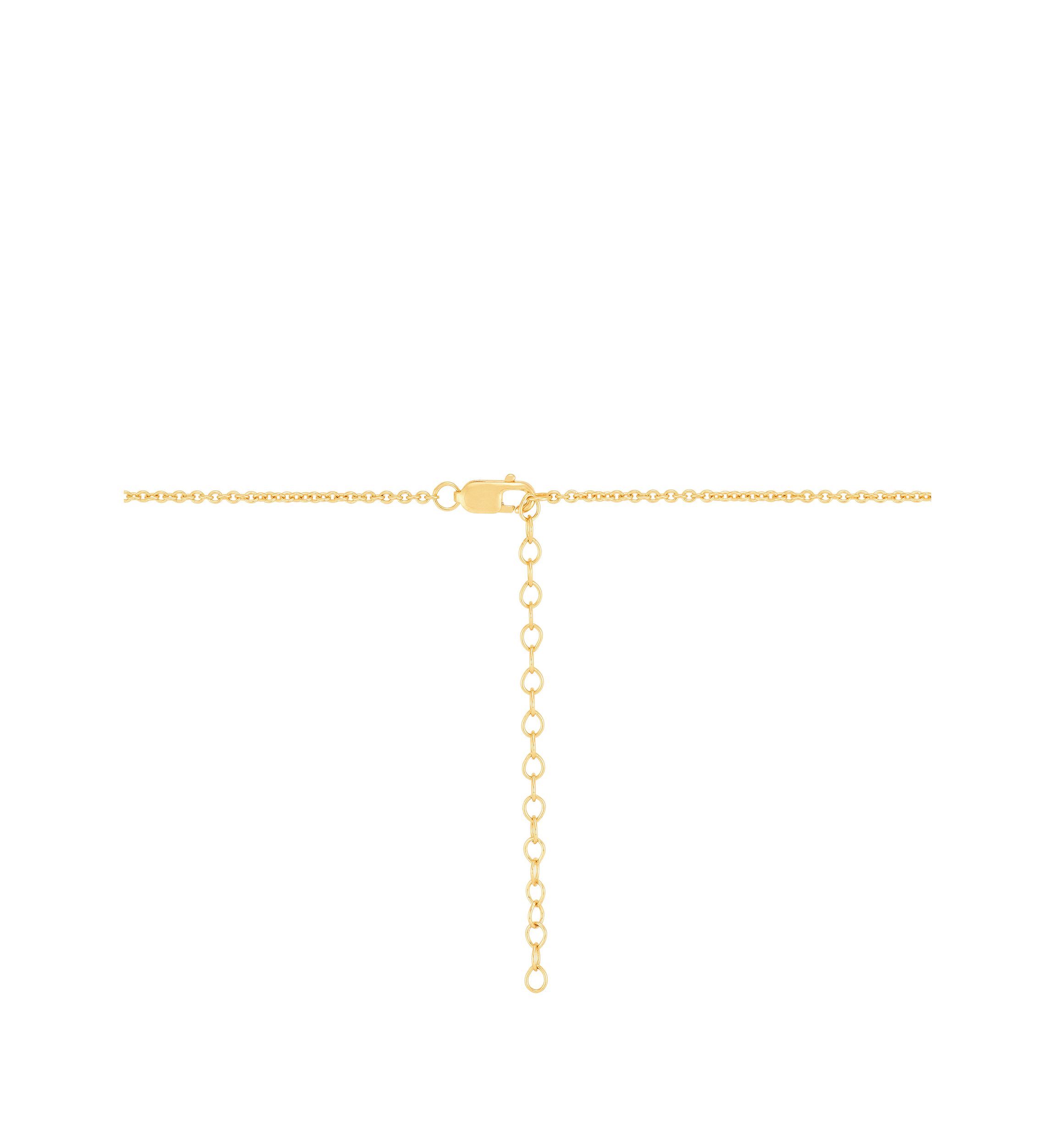 1/2 ct. t.w. Lab Grown Diamond Pendant Necklace with 18" Cable Chain in Gold Over Sterling Silver