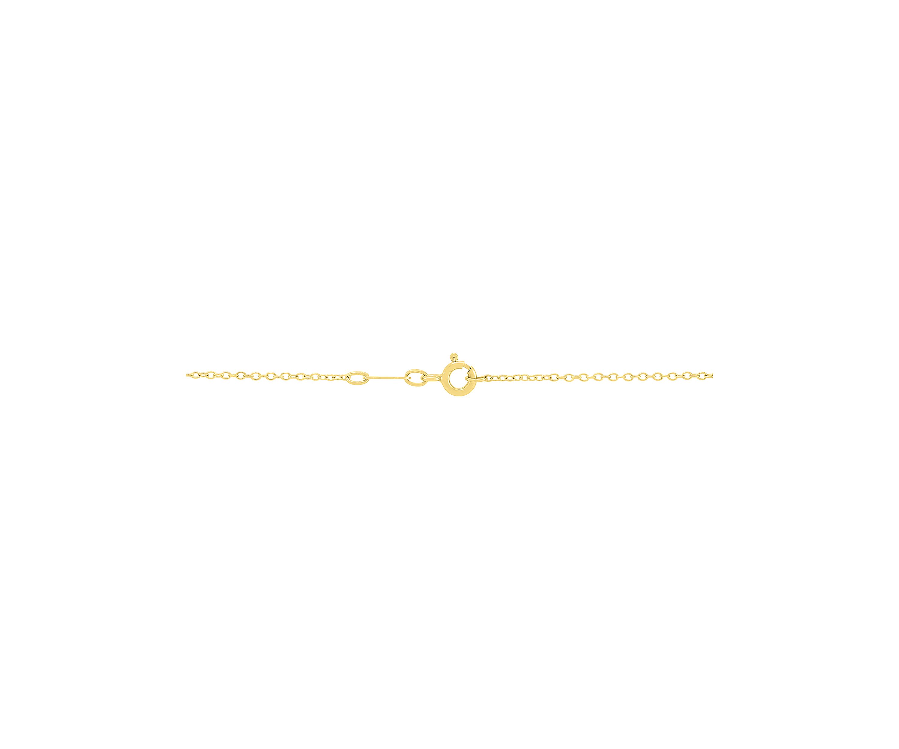 1/5 ct. t.w. Lab Grown Diamond Love Knot Pendant with 18" Cable Chain in Gold Over Silver