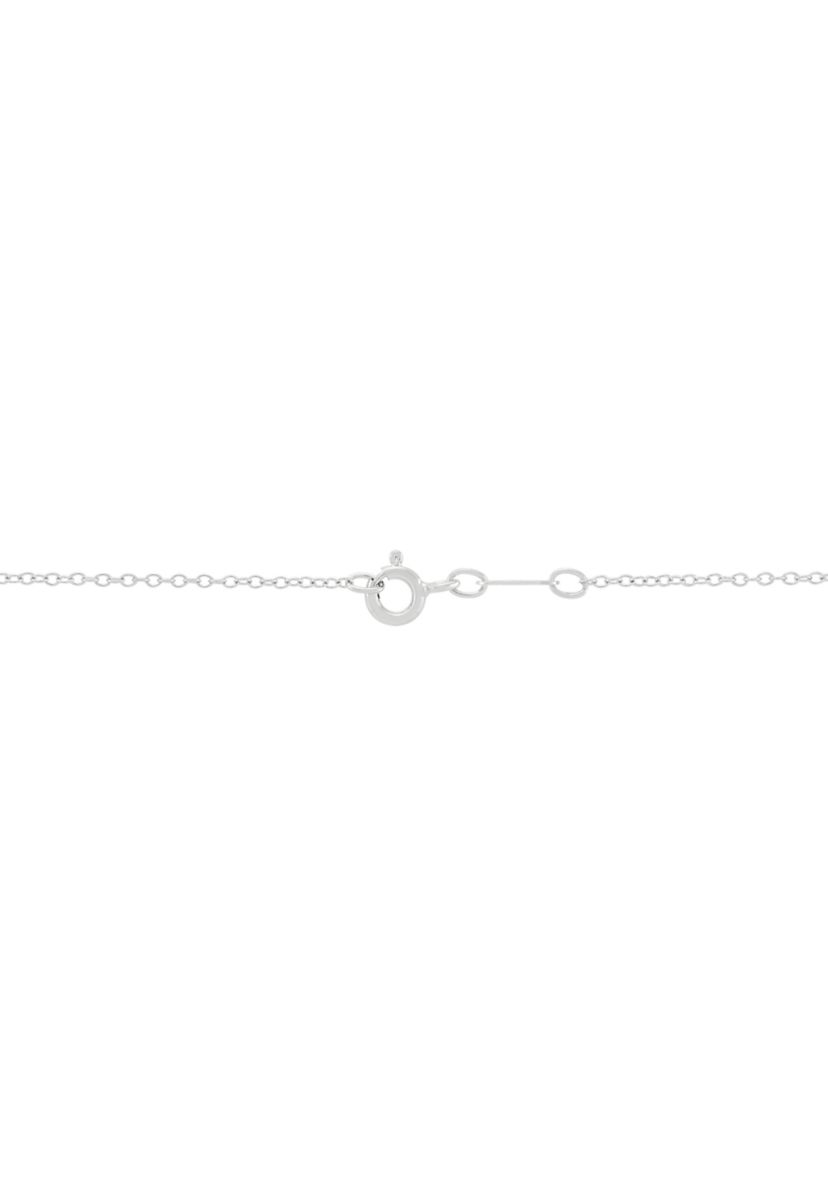 1/2 ct. t.w. Lab Grown Diamond Pendant with 18" Cable Chain in Sterling Silver