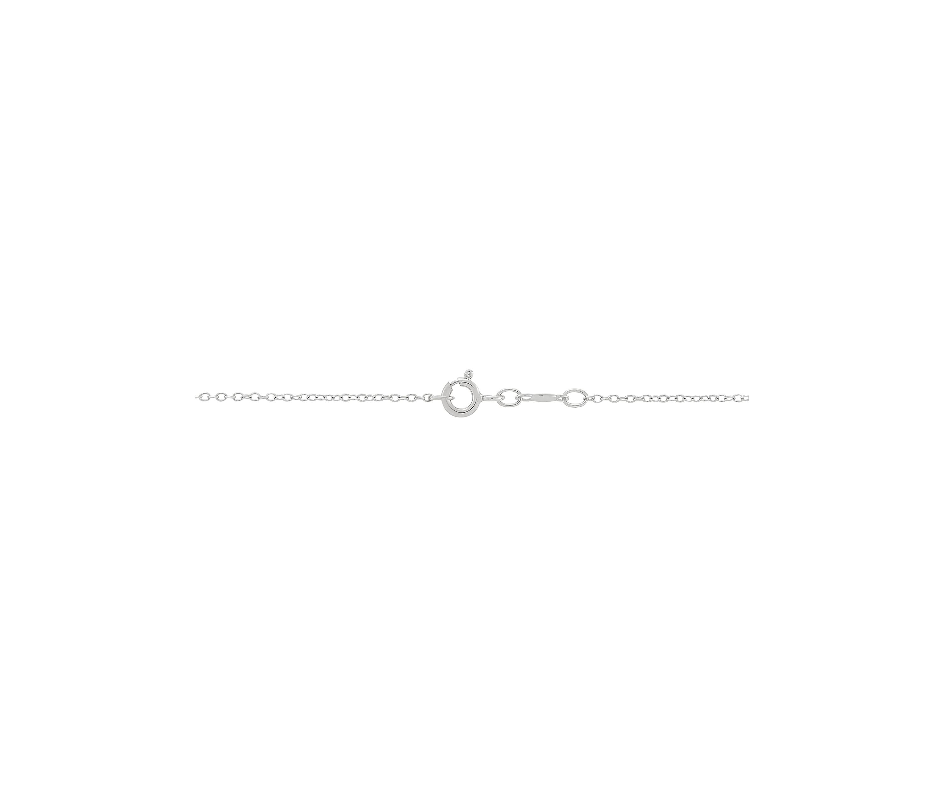 1/20 ct. t.w. Lab Grown Diamond Dog Pendant with 18" Cable Chain in Sterling Silver
