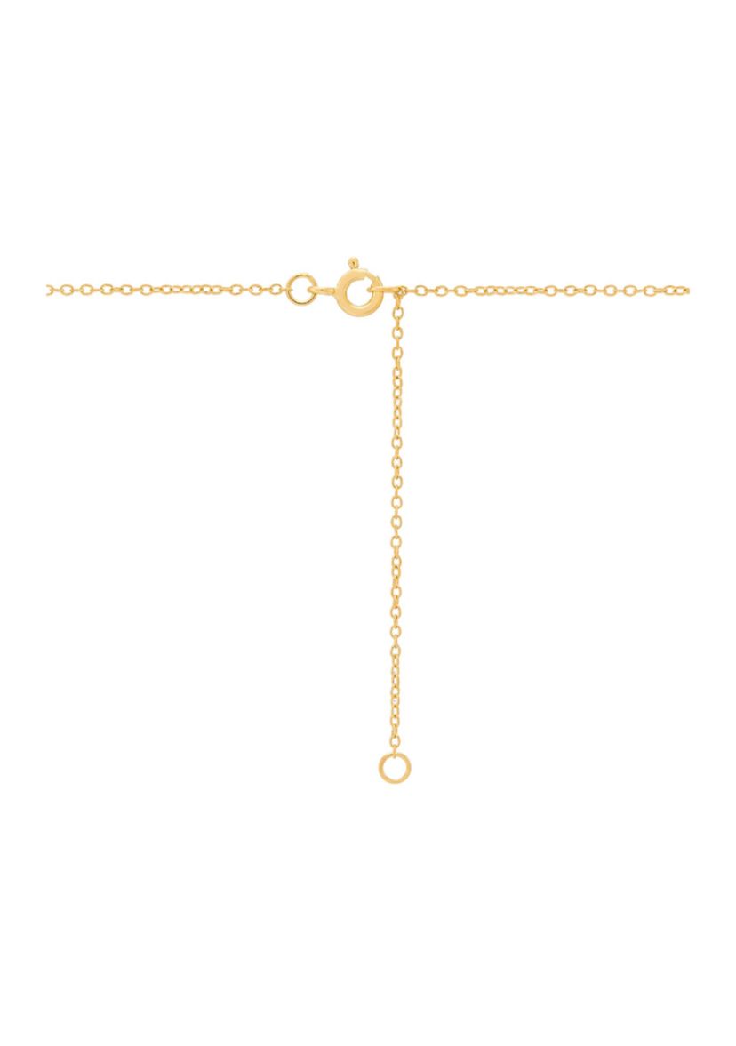 1/4 ct. t.w. Lab Grown Diamond Heart Pendant with 18" Cable Chain in Gold Over Sterling Silver