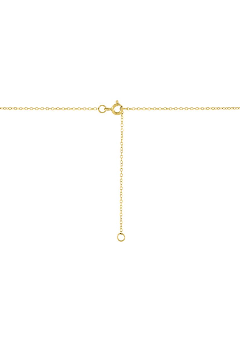 1/4 ct. t.w. Lab Grown Diamond Pendant with 18" Cable Chain Gold Over Silver
