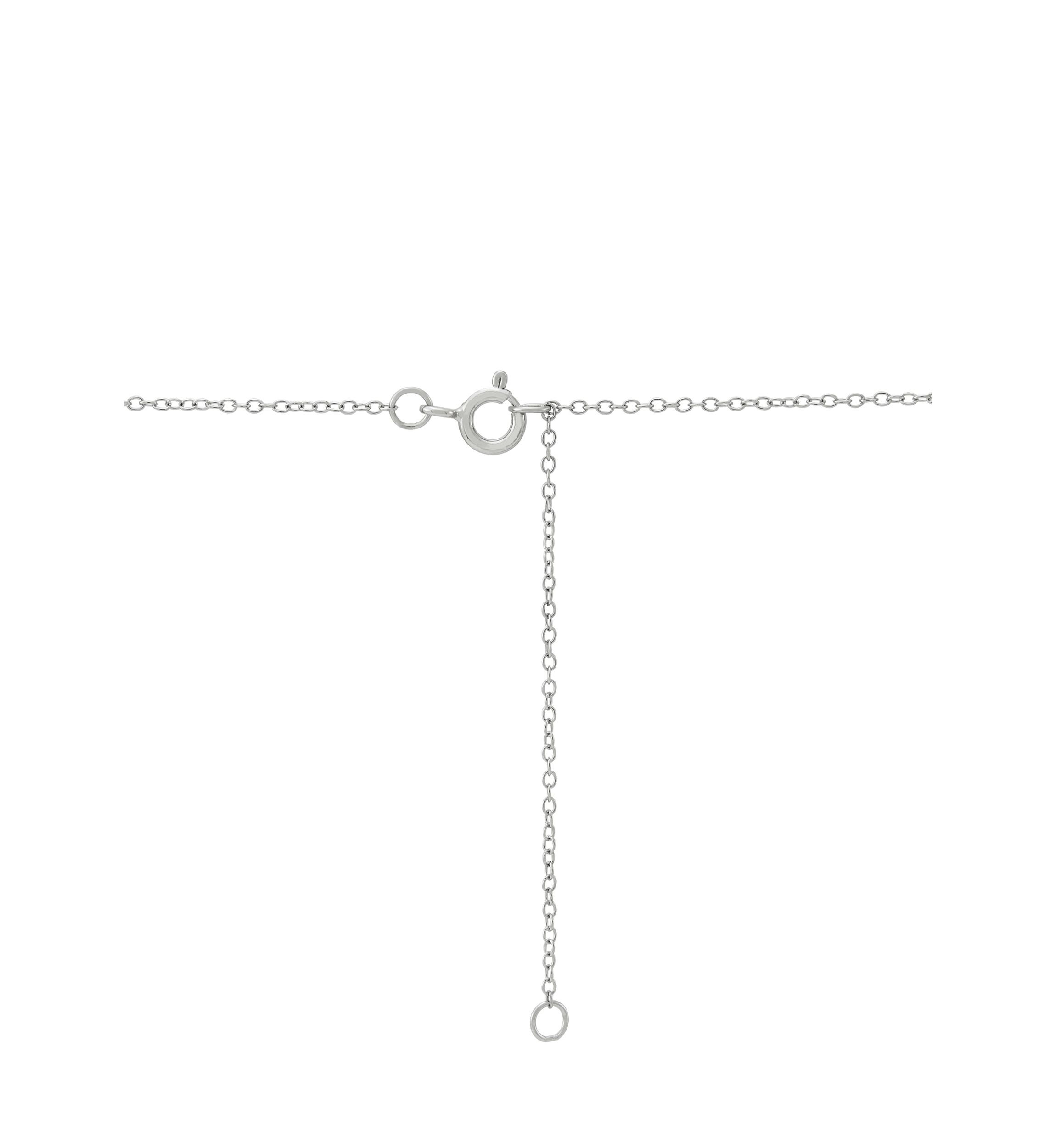 1/10 ct. t.w. Lab Grown Diamond Angel Pendant with 18" Cable Chain in Sterling Silver