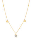  1/10 ct. t.w. Diamond Necklace in 10K Yellow Gold 