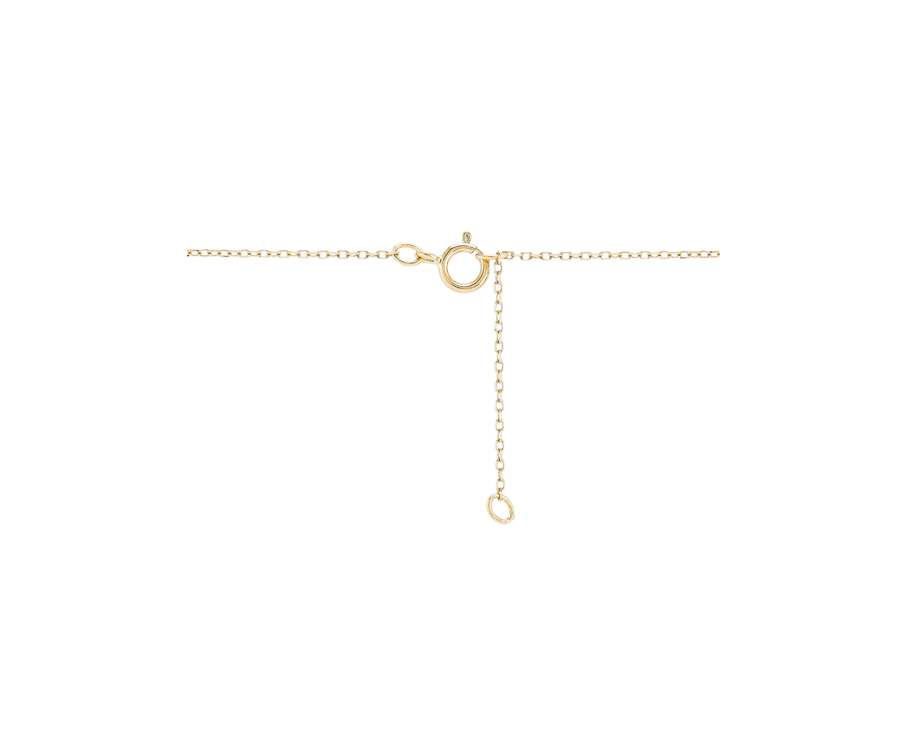1/20 ct. t.w. Diamond Evil Eye Necklace in 14K Yellow Gold