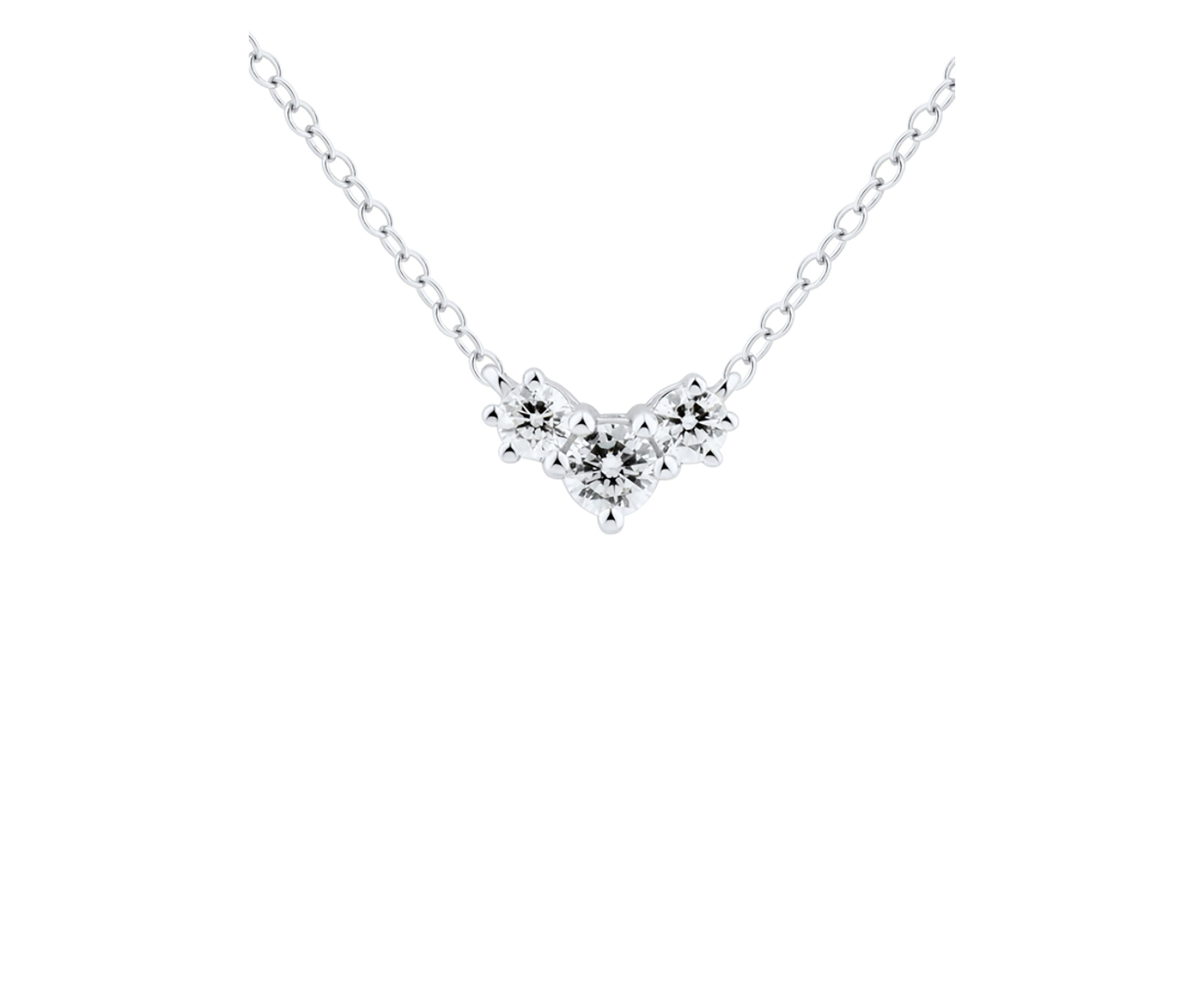 1/4 ct. t.w. Diamond Necklace in 10K White Gold
