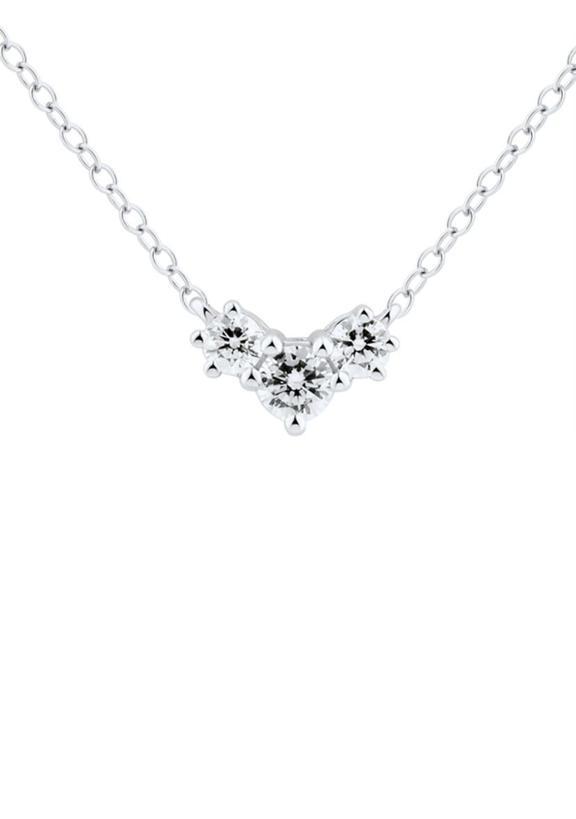 1/4 ct. t.w. Diamond Necklace in 10K White Gold