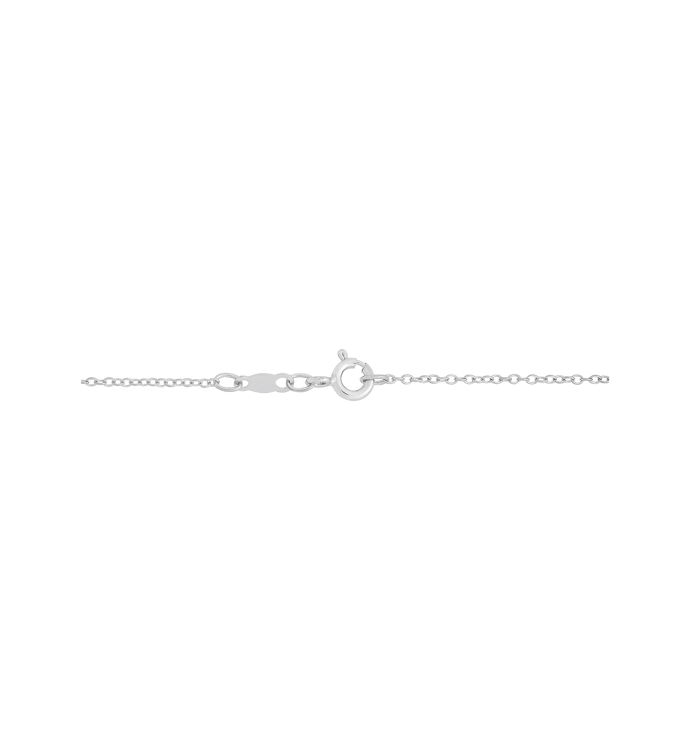 1/2 ct. t.w. Diamond Heart Necklace in Sterling Silver