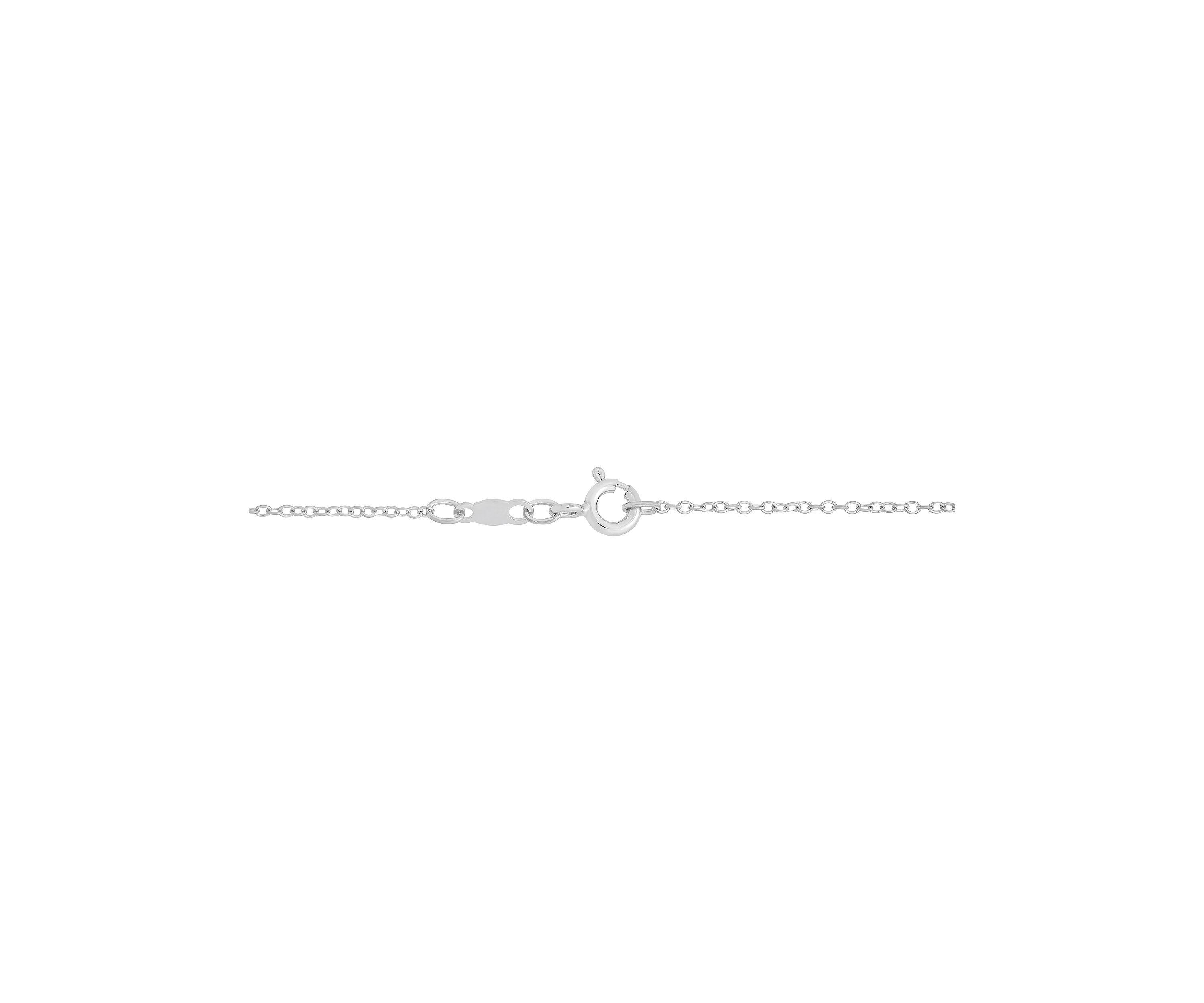 1/2 ct. t.w. Diamond Heart Necklace in Sterling Silver