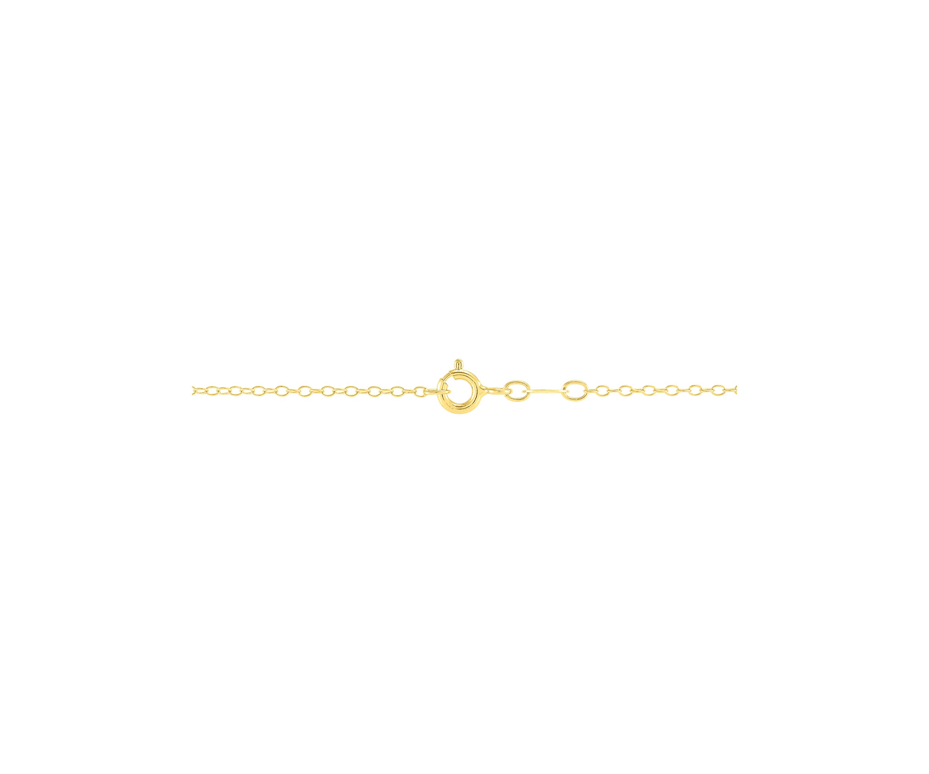 1/2 ct. t.w. Lab Grown Diamond Necklace in 10K Yellow Gold