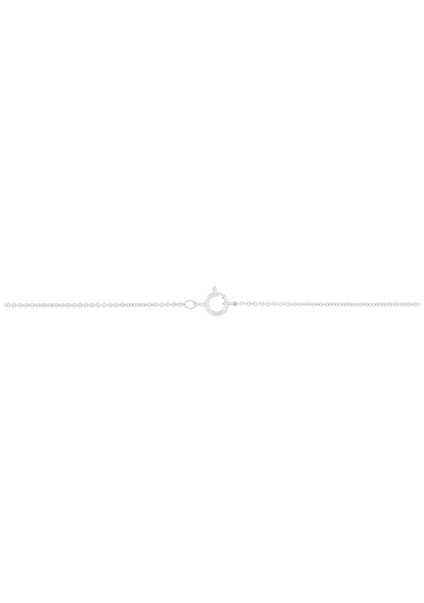 1/4 ct. t.w. Lab Grown Diamond Chevron Necklace in 10K White Gold