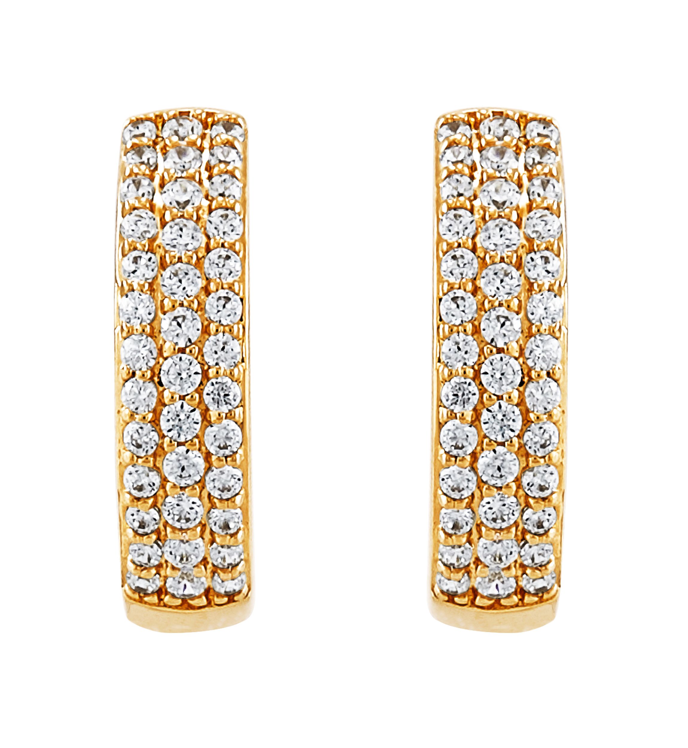 3/8 ct. t.w. Diamond Earrings in 10K Yellow Gold