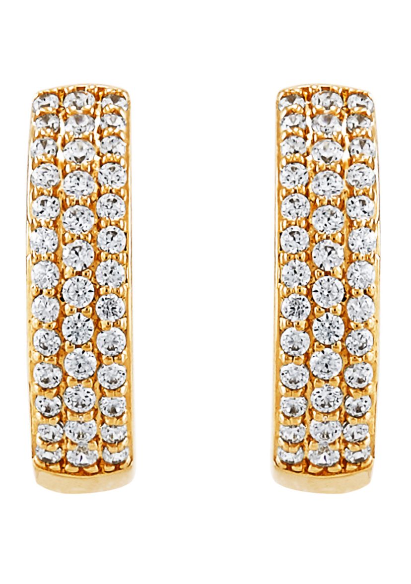 3/8 ct. t.w. Diamond Earrings in 10K Yellow Gold