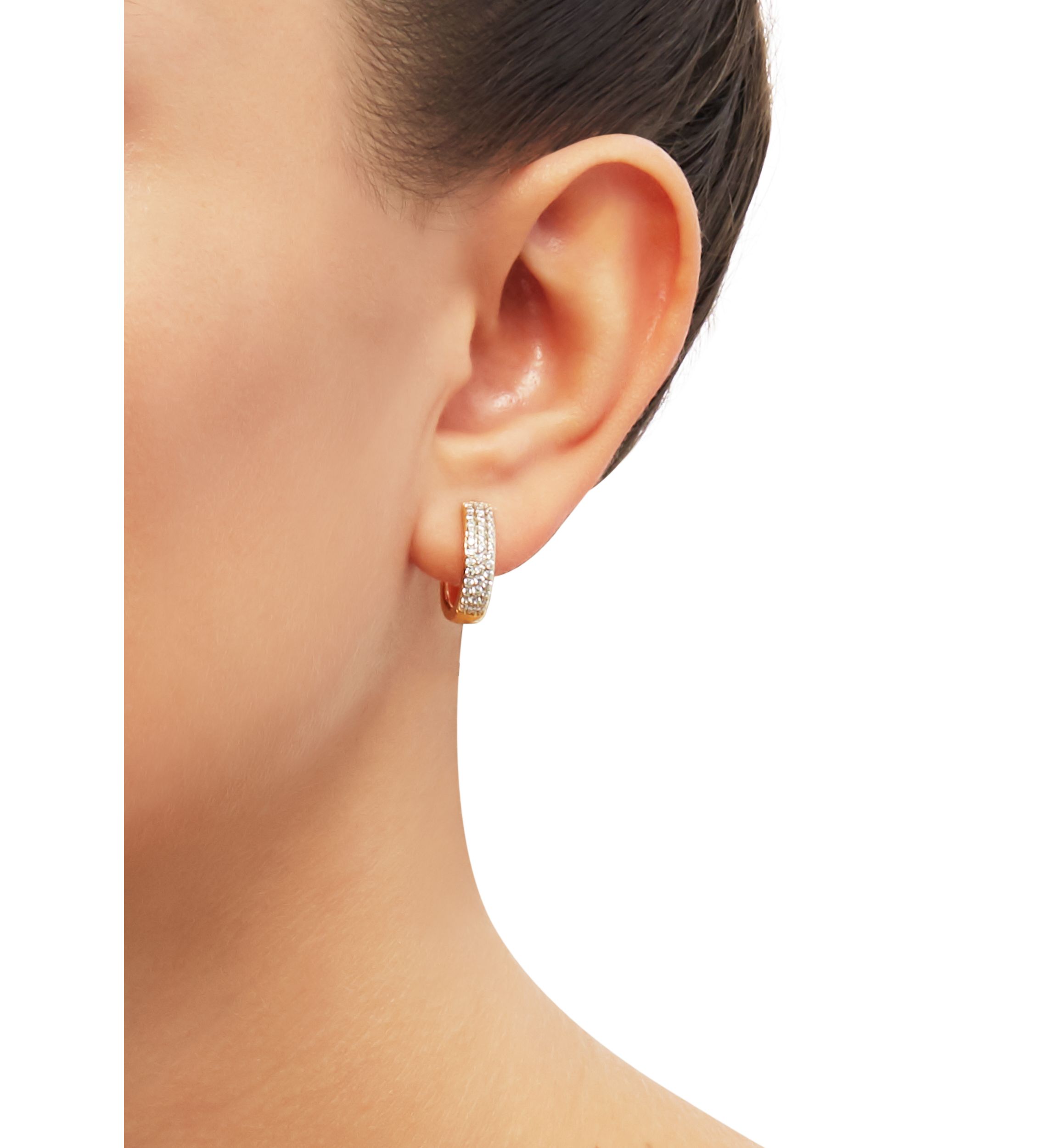 3/8 ct. t.w. Diamond Earrings in 10K Yellow Gold