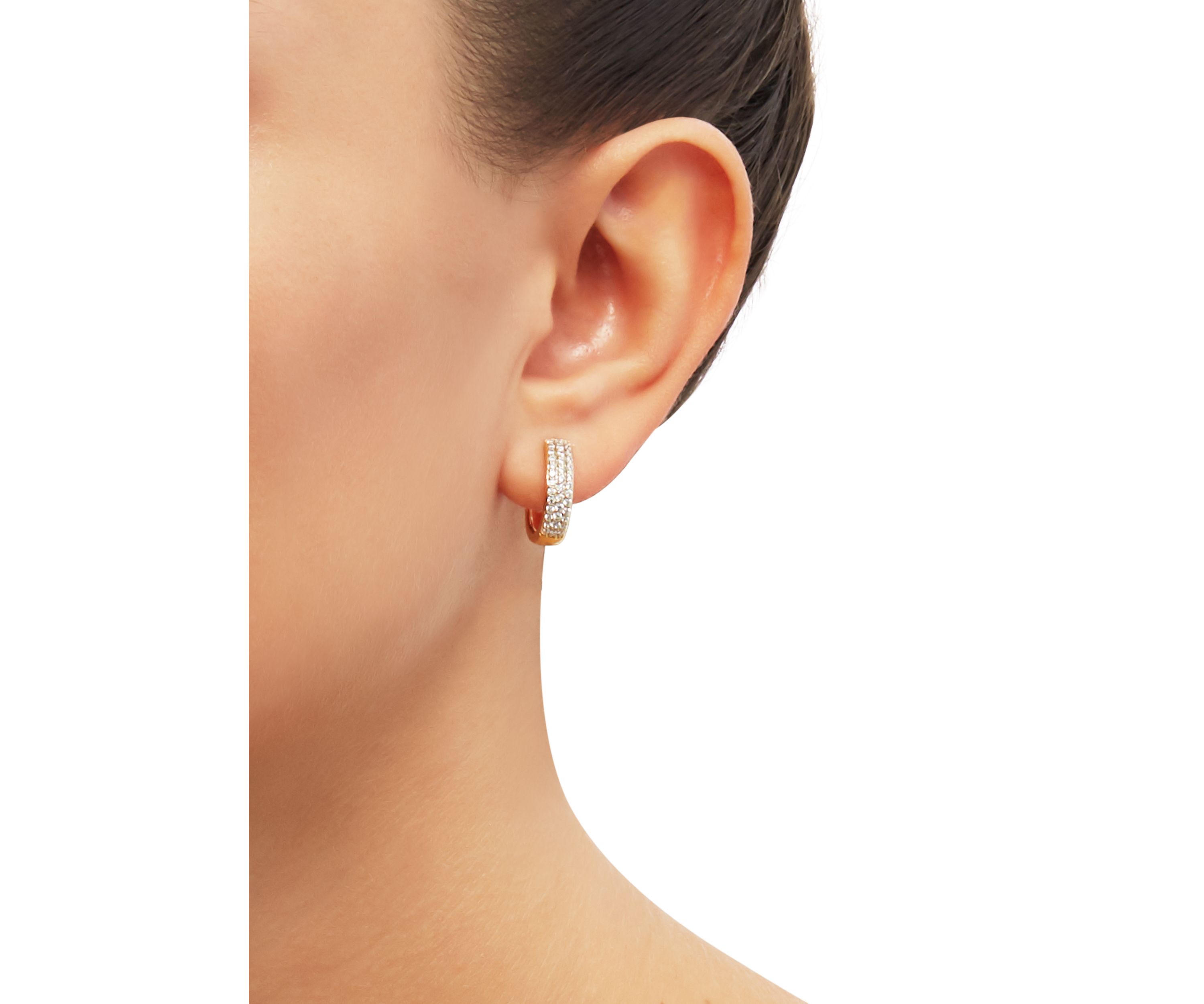 3/8 ct. t.w. Diamond Earrings in 10K Yellow Gold