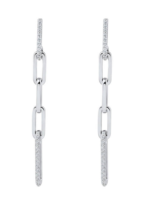 1/4 ct. t.w. Diamond Earrings in Sterling Silver