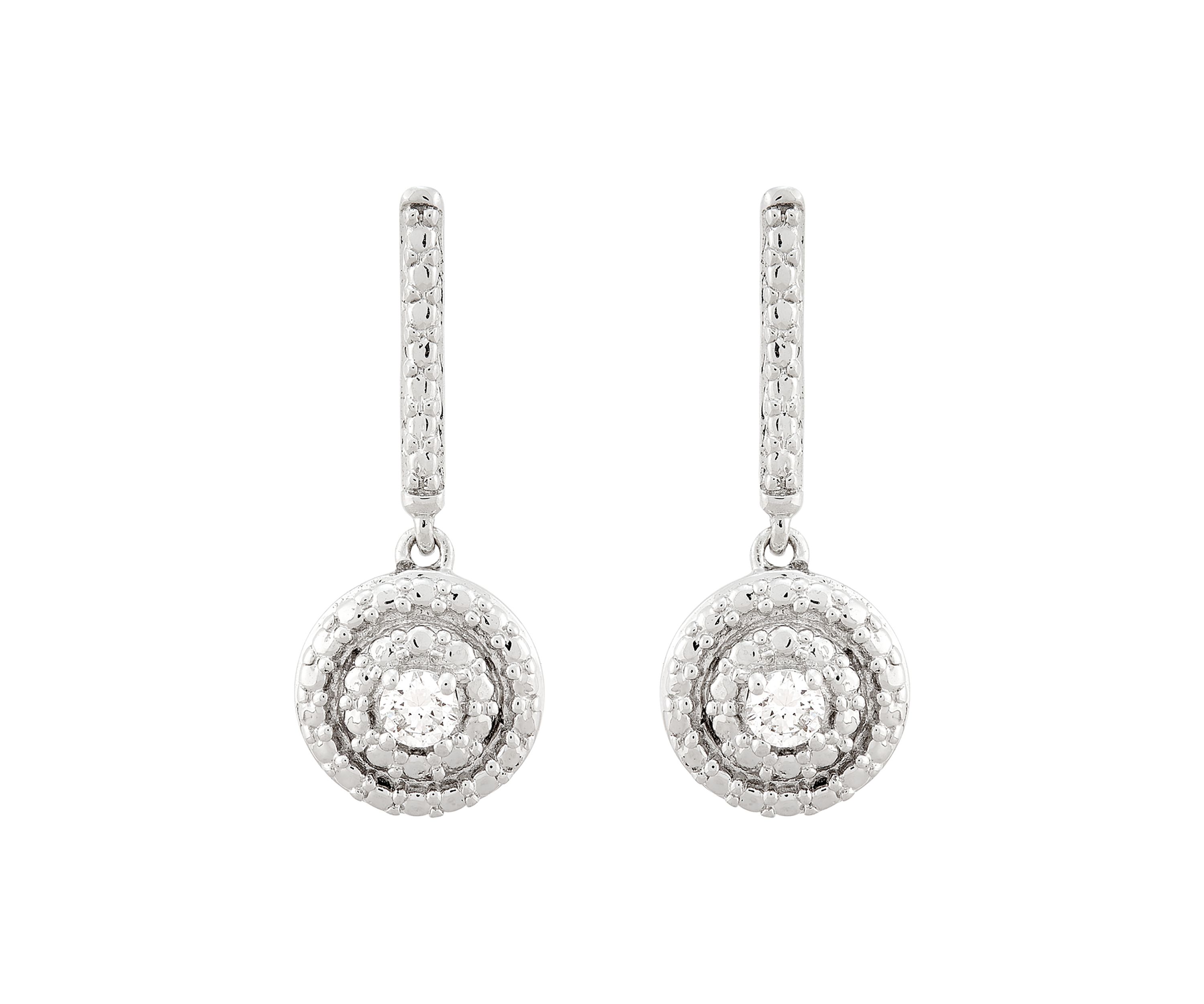 10 ct. t.w. Lab Grown Diamond Earrings in Sterling Silver