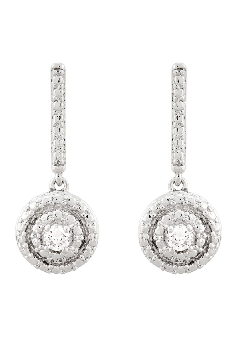 10 ct. t.w. Lab Grown Diamond Earrings in Sterling Silver