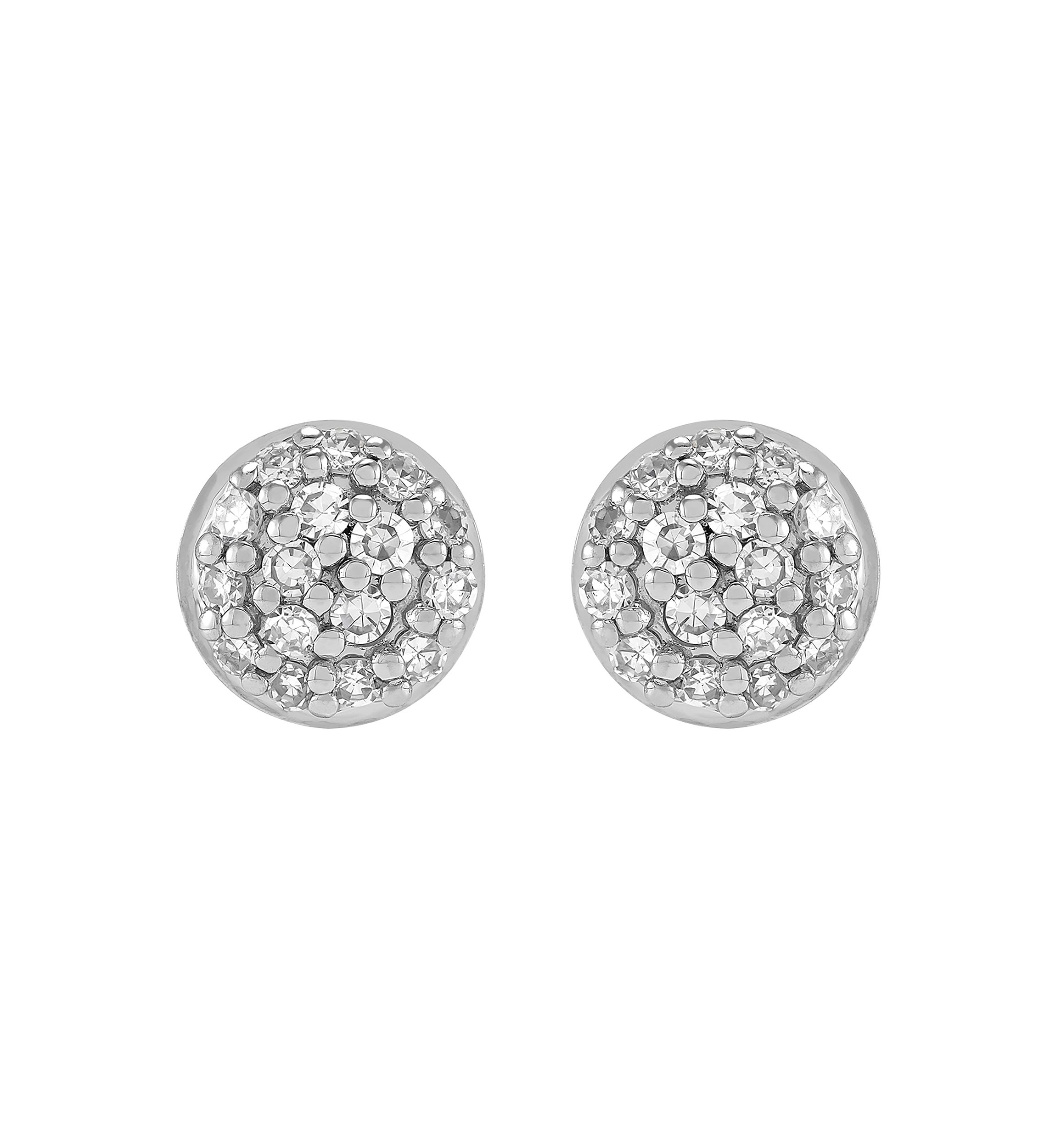 1/4 ct. t.w. Lab Grown Diamond Stud Earrings in 10K White Gold