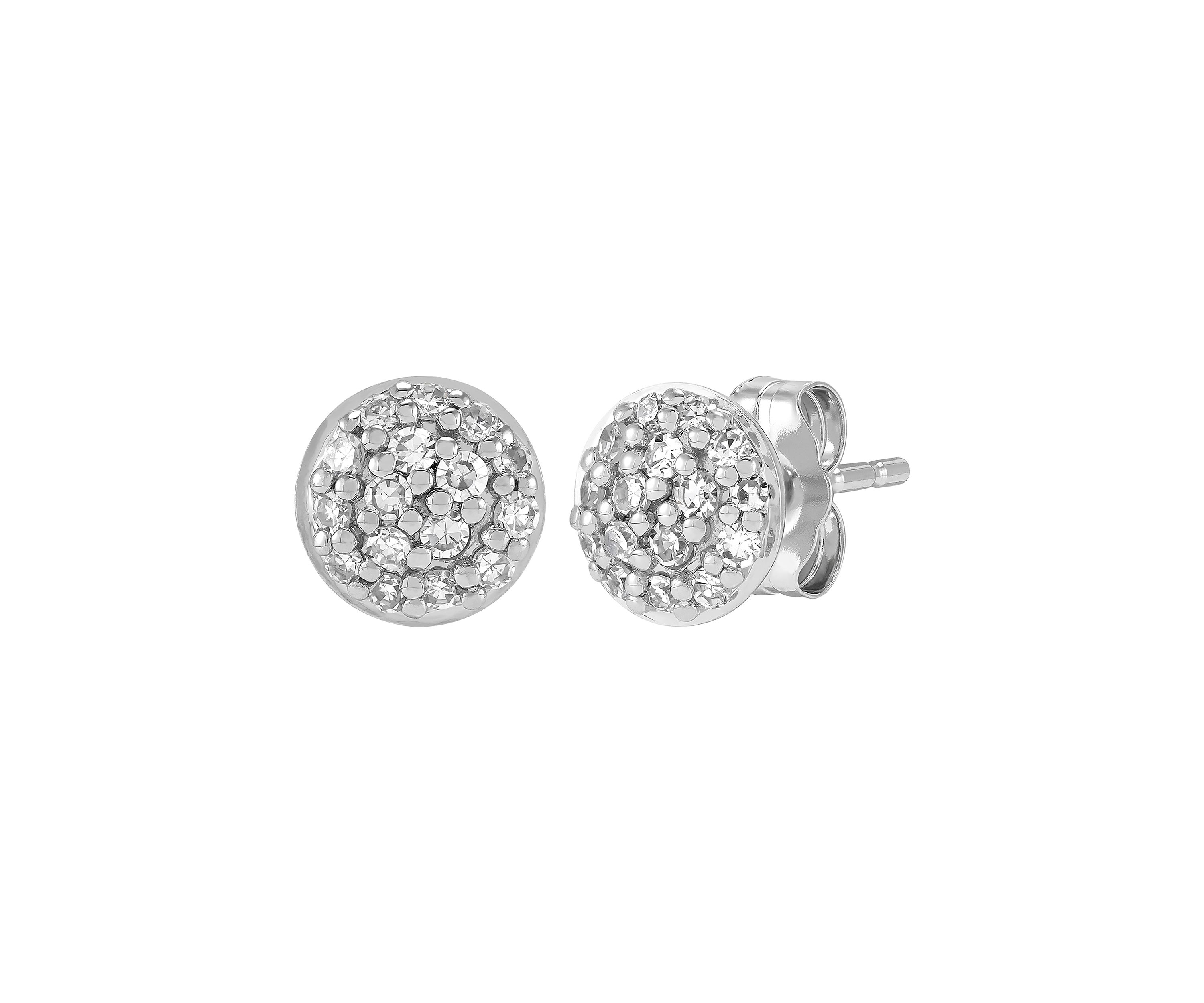1/4 ct. t.w. Lab Grown Diamond Stud Earrings in 10K White Gold