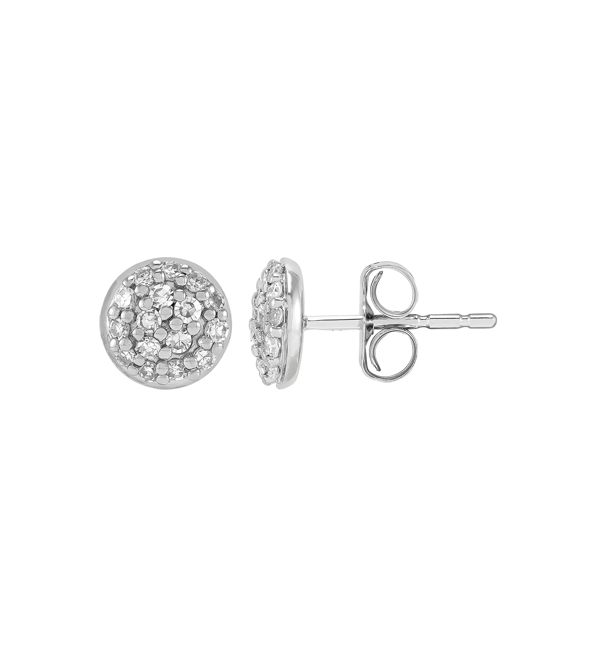 1/4 ct. t.w. Lab Grown Diamond Stud Earrings in 10K White Gold