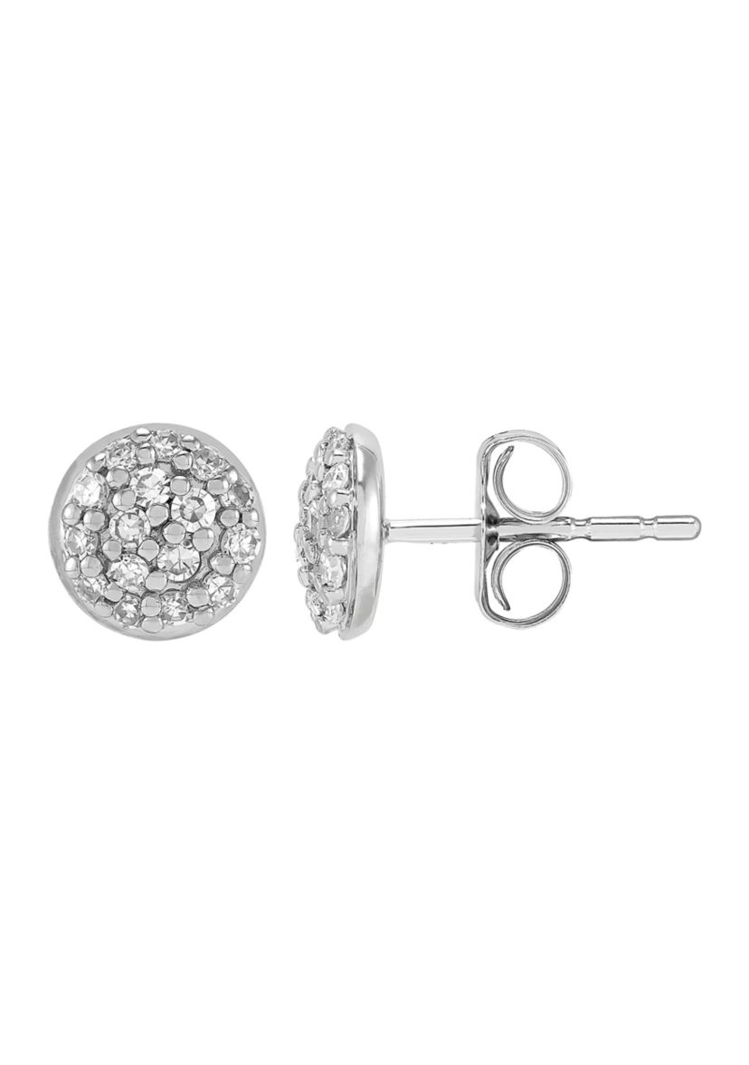 1/4 ct. t.w. Lab Grown Diamond Stud Earrings in 10K White Gold