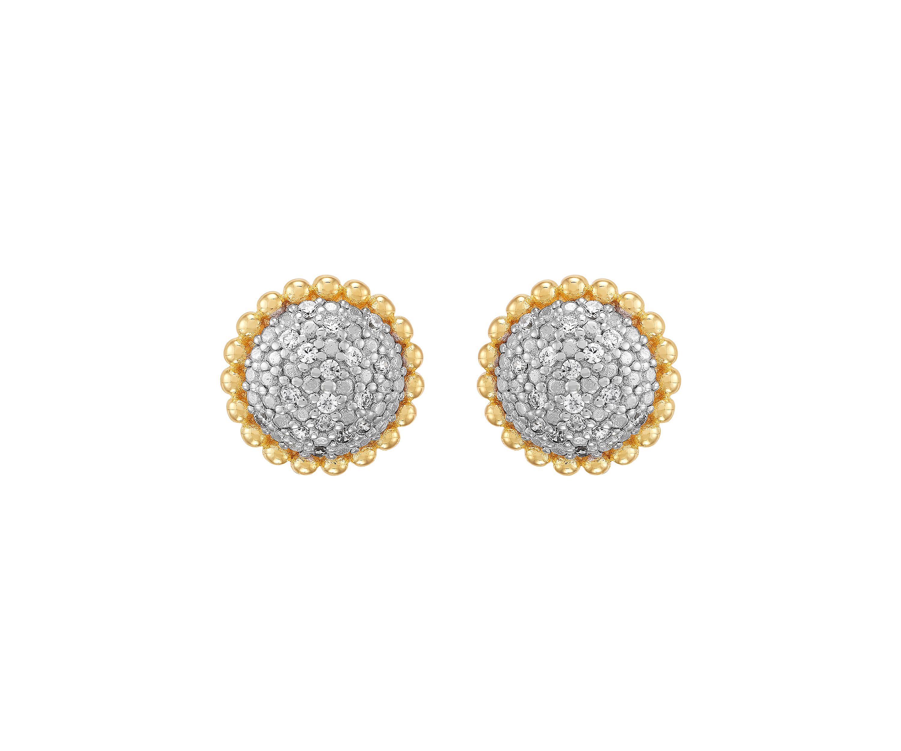 1/5 ct. t.w. Lab Grown Diamond Stud Earrings in Sterling Silver