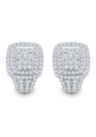 1 ct. t.w. Lab Grown Diamond Stud Earrings in Sterling Silver
