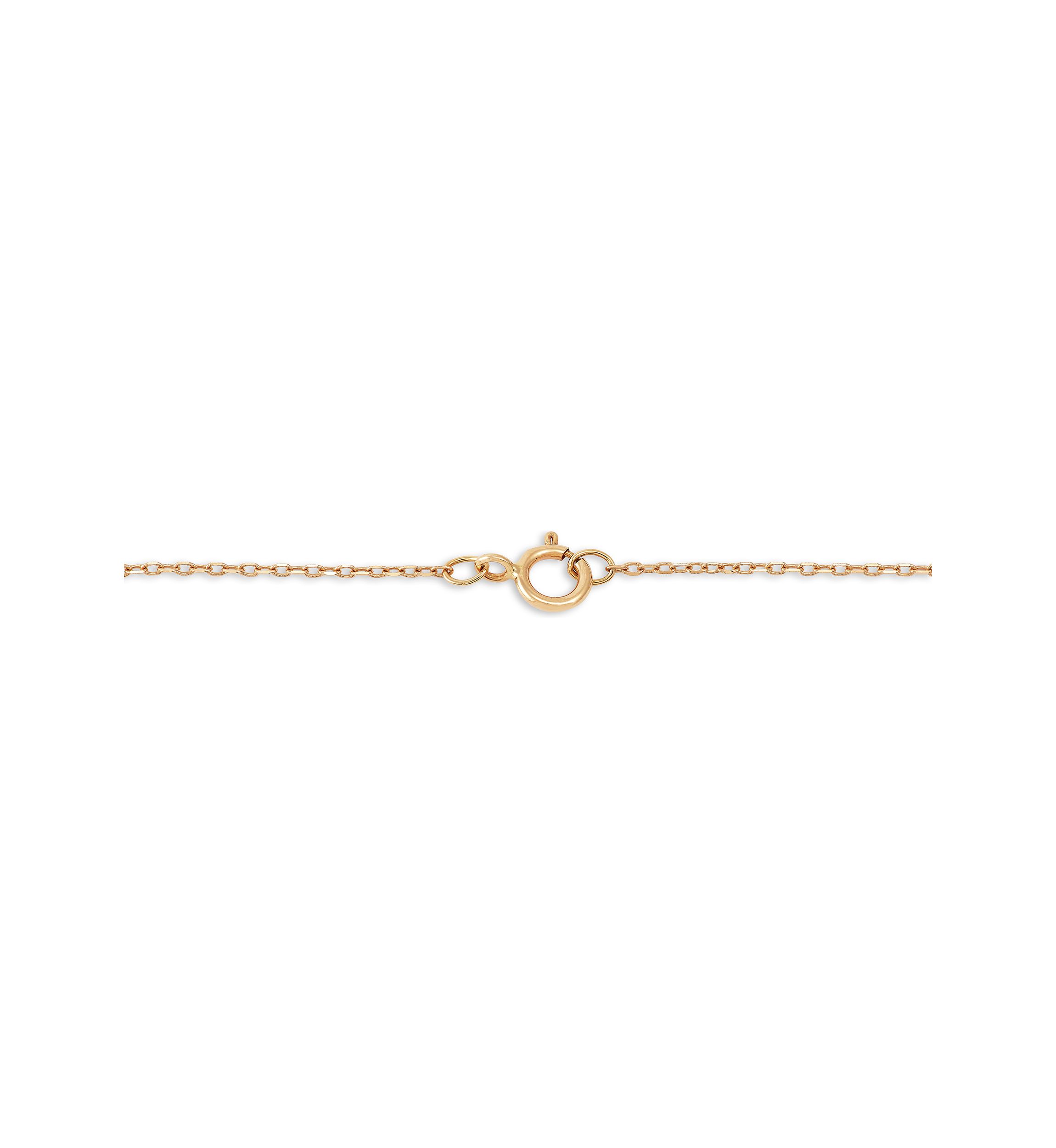 1/20 ct. t.w. Diamond Station Bracelet in 14K Yellow Gold