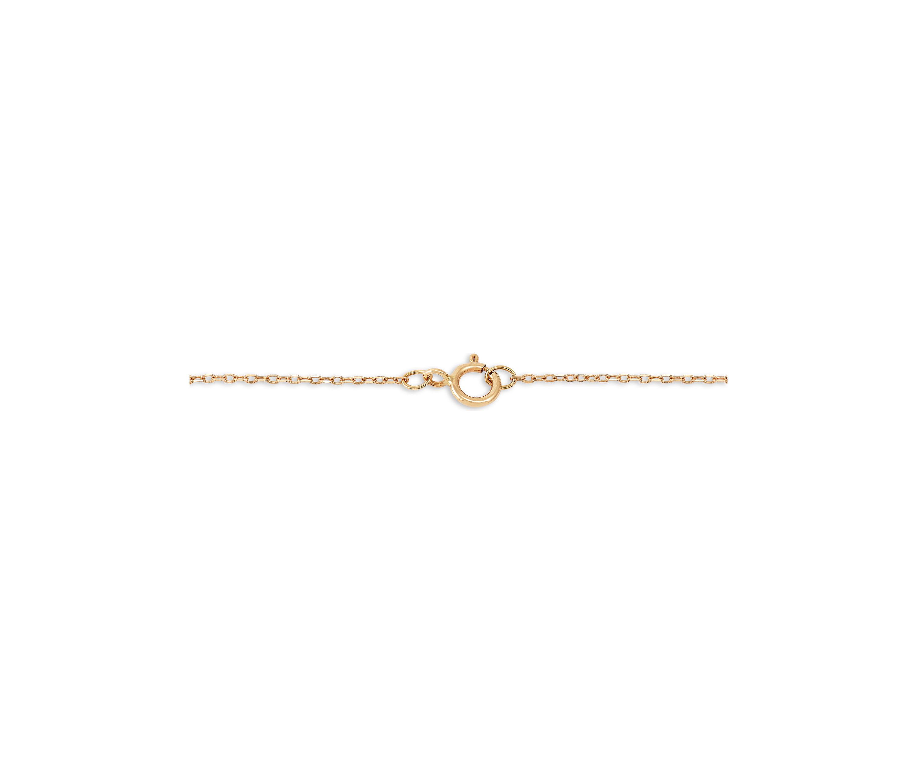 1/20 ct. t.w. Diamond Station Bracelet in 14K Yellow Gold