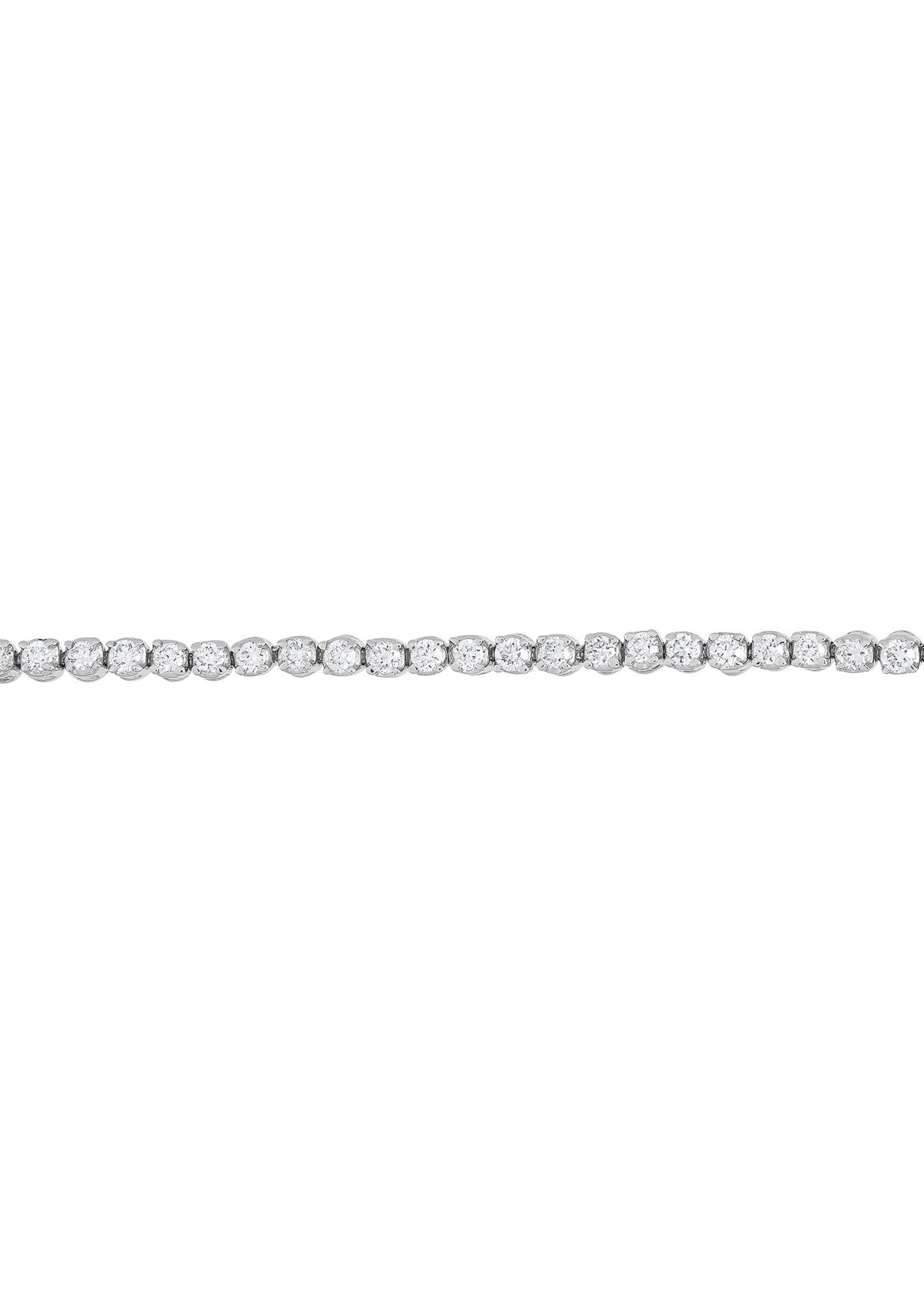  1 ct. t.w. Lab Created Diamond Tennis Bracelet in 14K White Gold