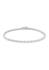 3 ct. t.w. Lab Grown Diamond Bracelet in Sterling Silver